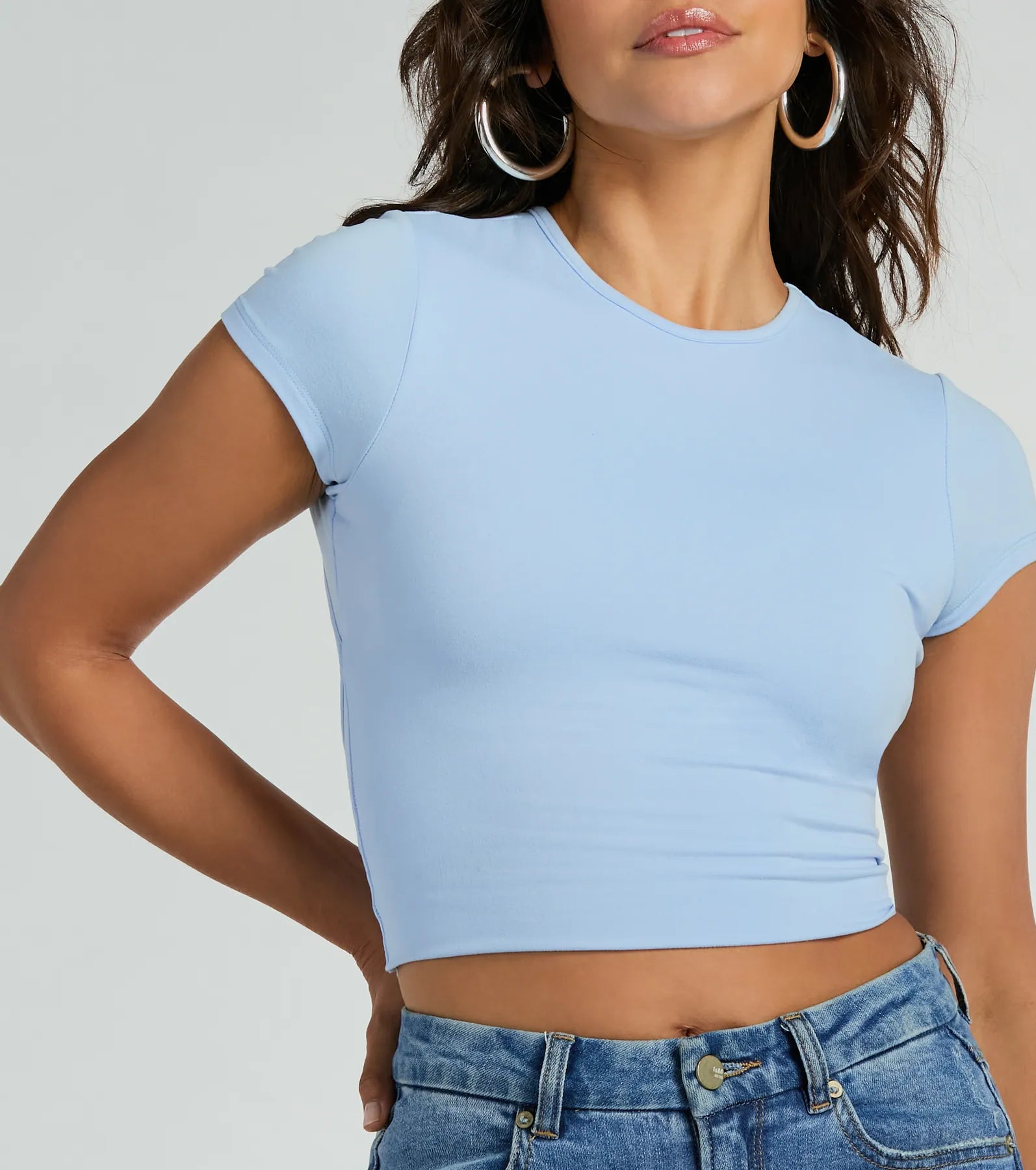 Ultimate Twist Back Crop Top - Premium Comfort & Style