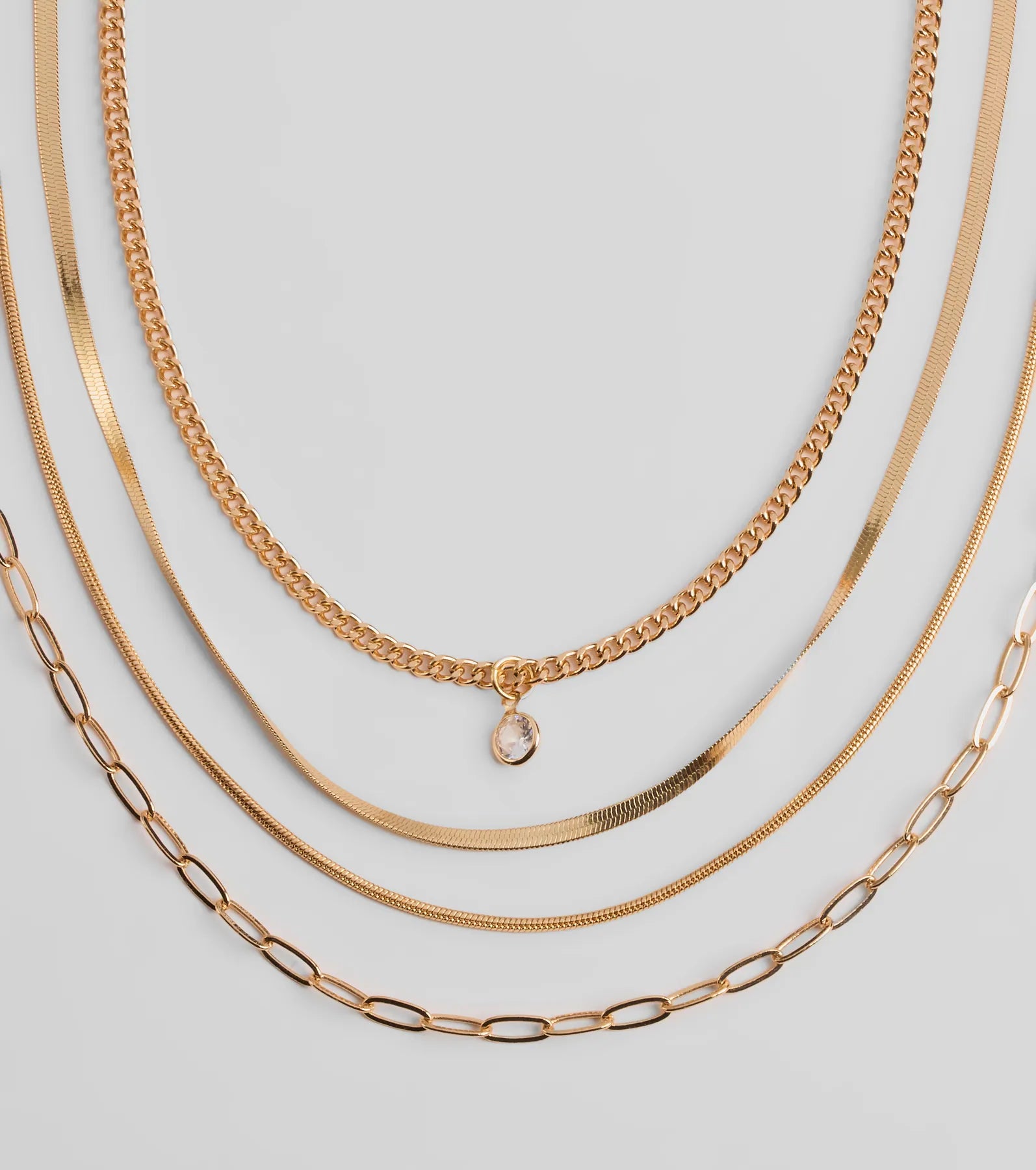 Ultimate Radiance Necklace Collection - 4-Piece Set