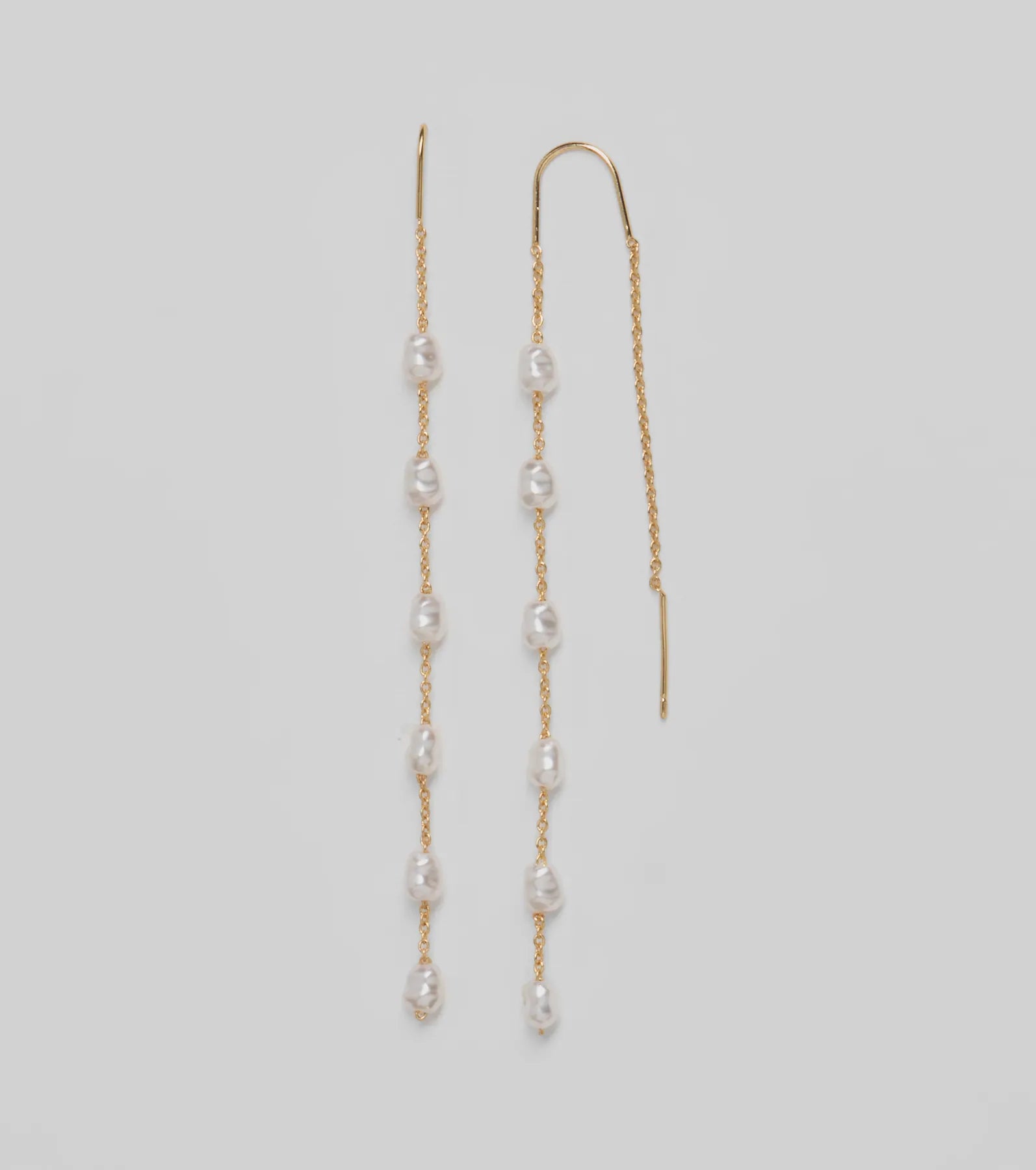 Premium Chic Pearl Chain Threader Earrings - Ultimate Style Upgrade