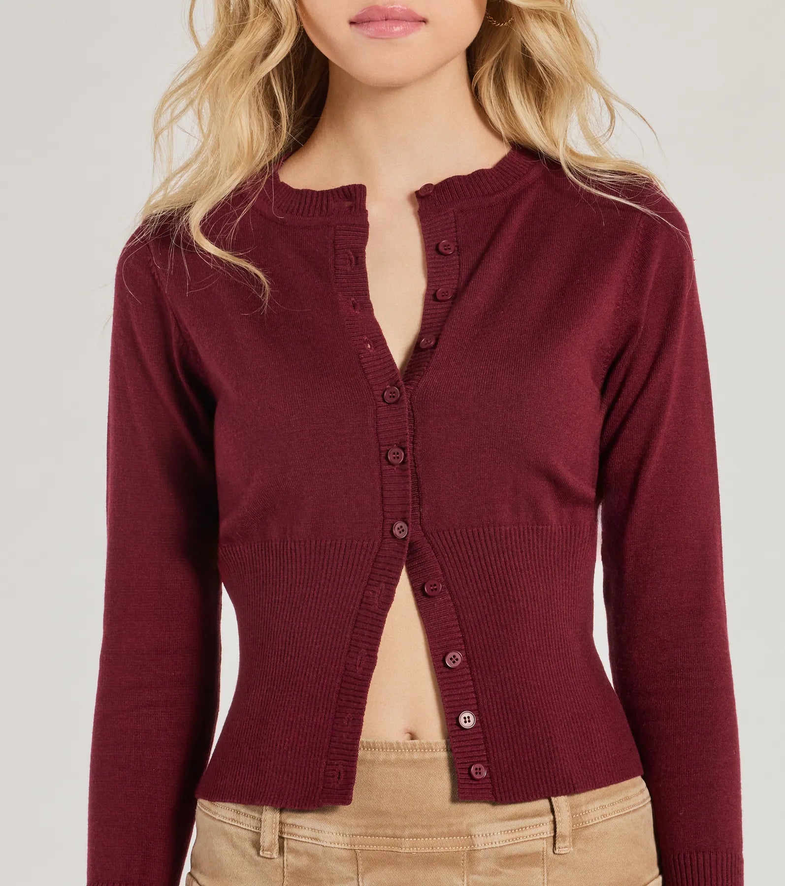 Premium Cropped Knit Cardigan - Ultimate Wardrobe Staple