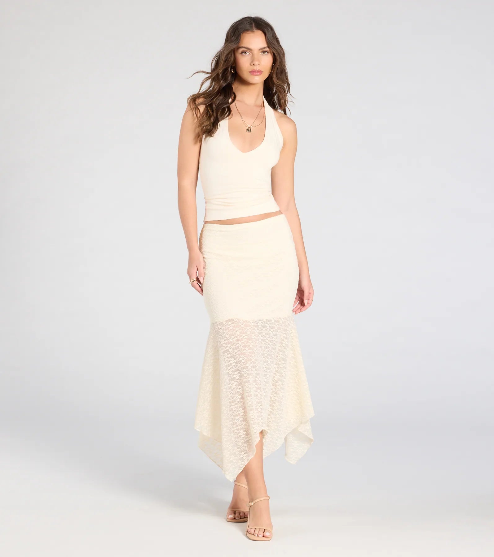 Ultimate Boho Lace Maxi Skirt - Flowy & Chic