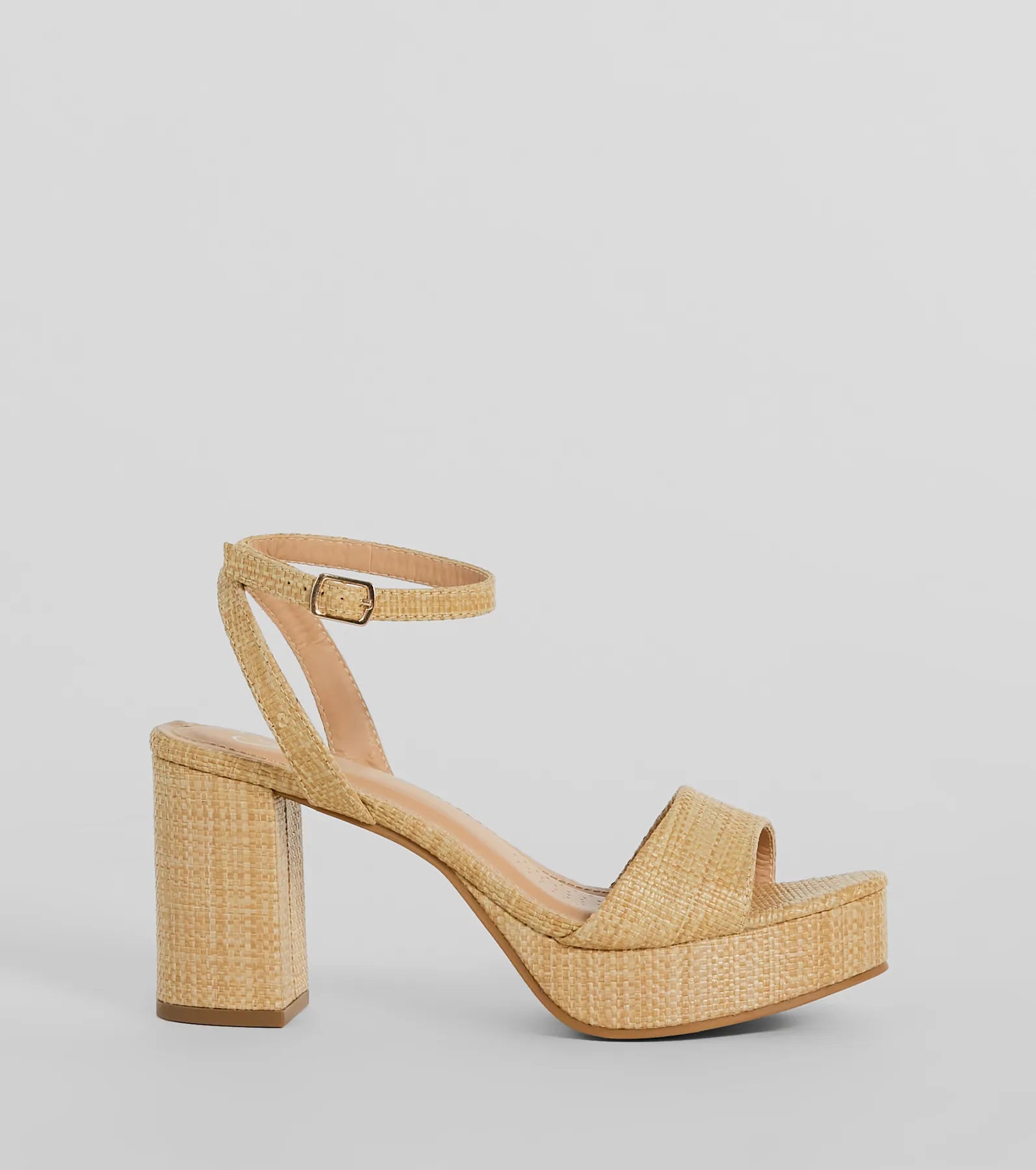 Ultimate Boho Chic Straw Platform Heels - Elevate Your Style