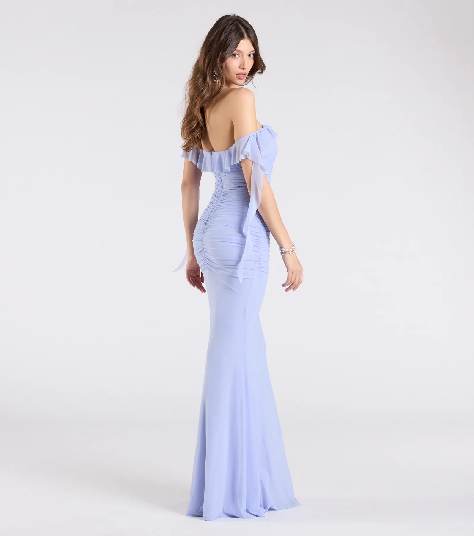 Premium Deyna Off-The-Shoulder Mermaid Gown