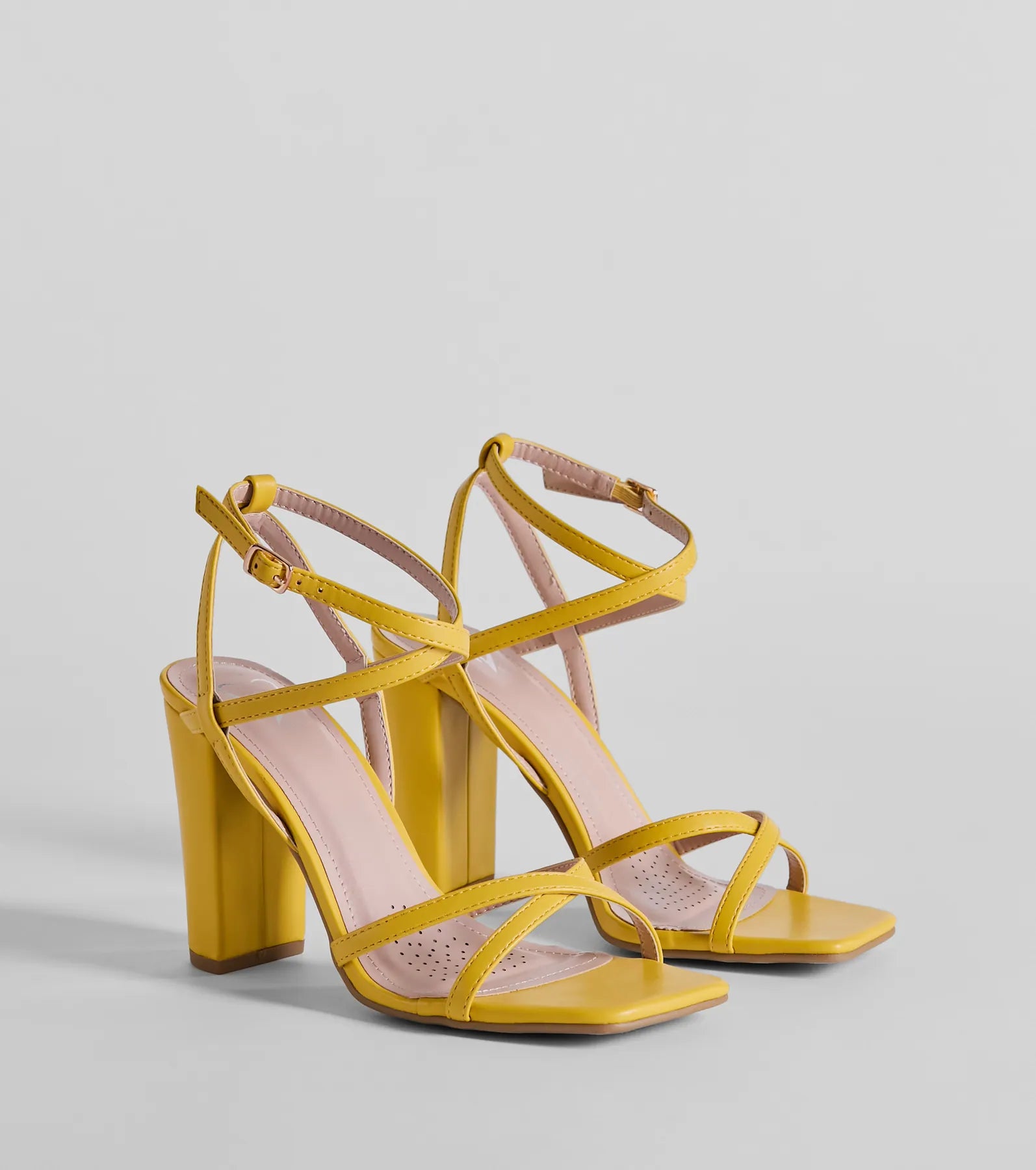 Ultimate Summer Daze Strappy Block Heels - Chic & Comfortable