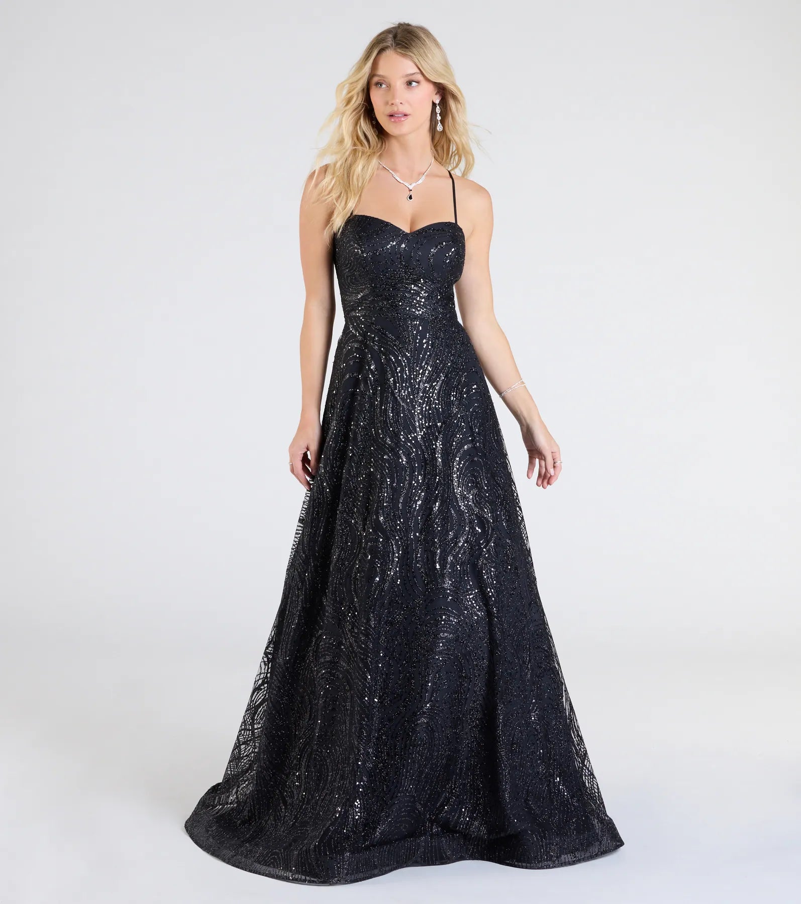 Ultimate Klaire Glitter Sequin Formal Dress - Premium Elegance for Special Occasions