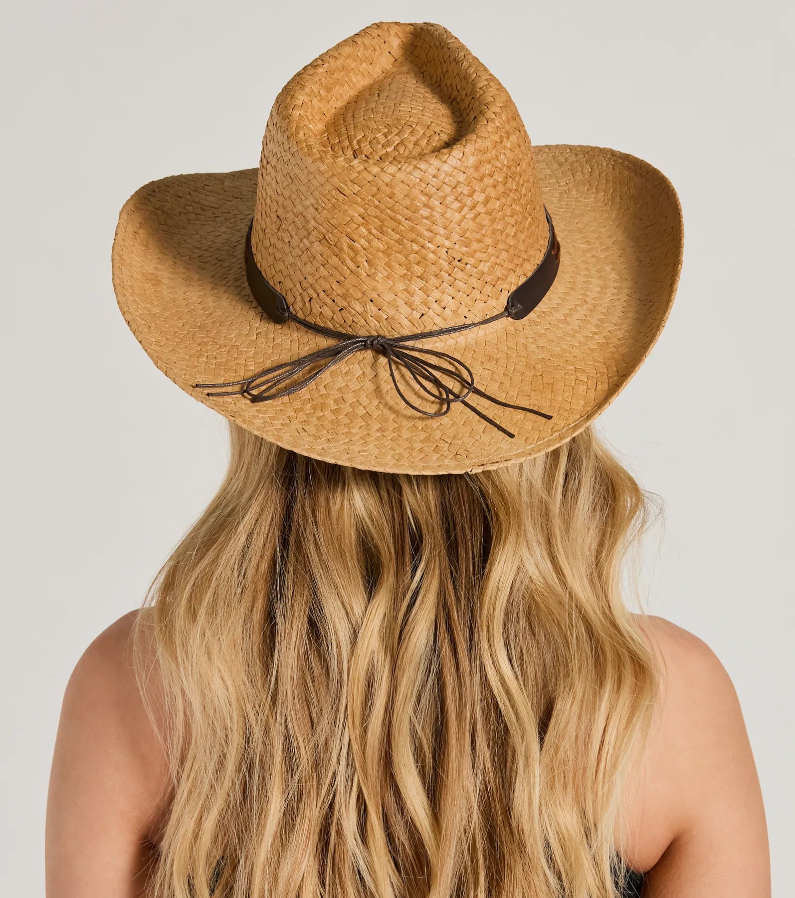 Premium Boho Beaded Straw Cowboy Hat