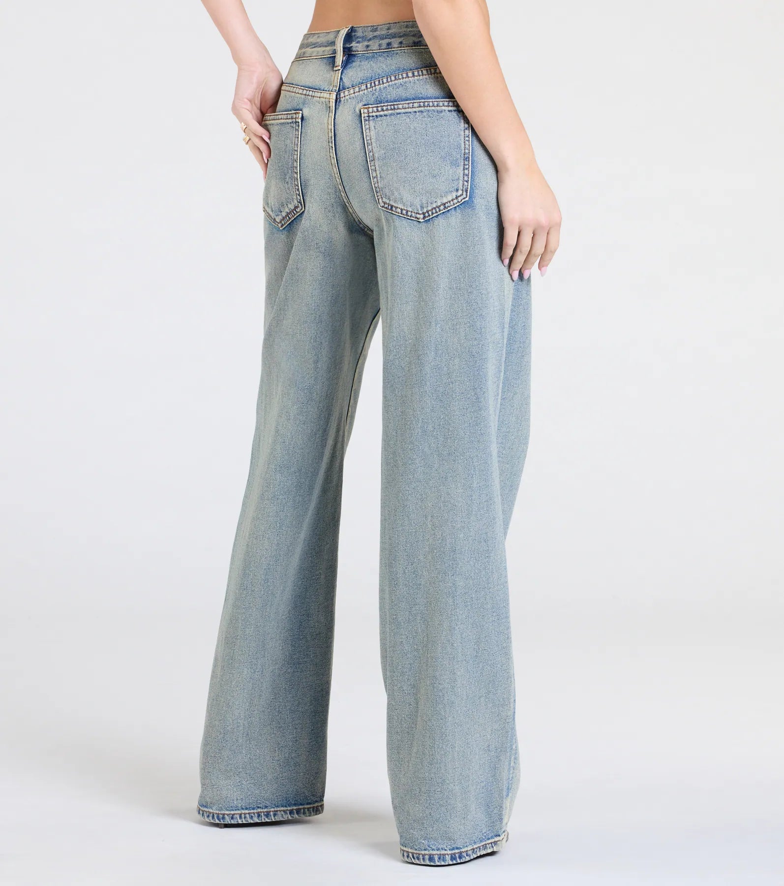 Ultimate Y2K Revival Mid-Rise Baggy Jeans