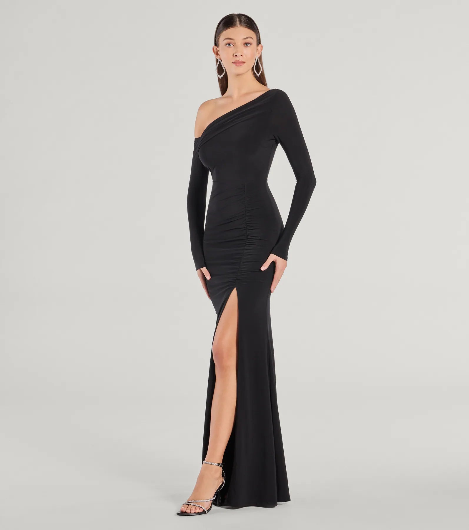 Ultimate Vanessa One-Shoulder Mermaid Gown - Premium Formal Dress