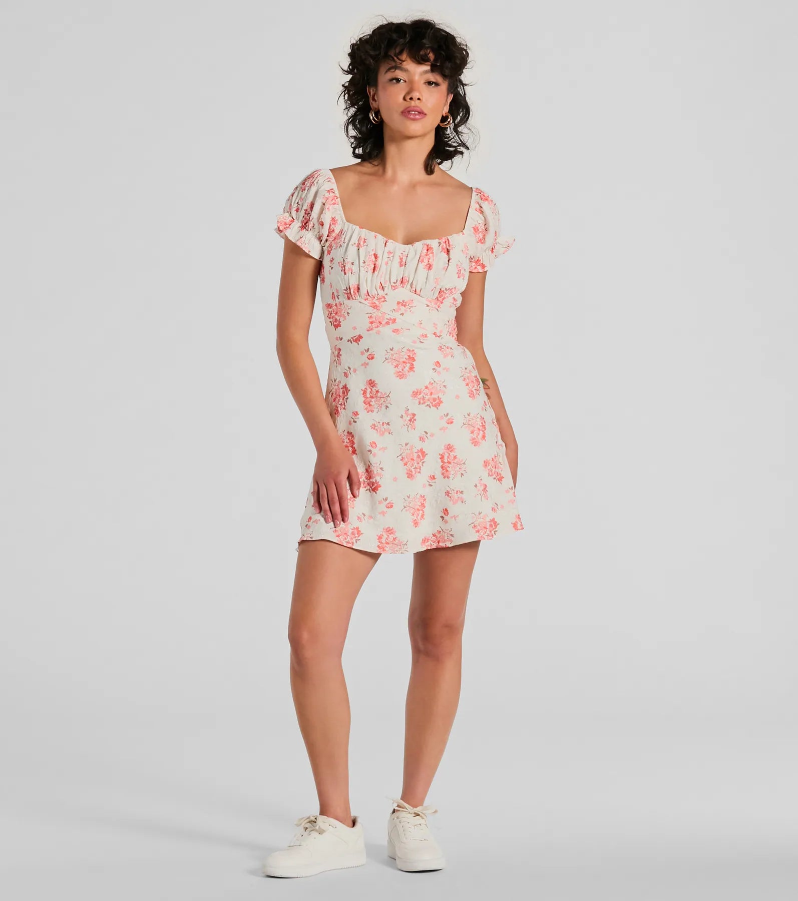 Ultimate Summer Floral Puff Sleeve Dress - Chic & Whimsical