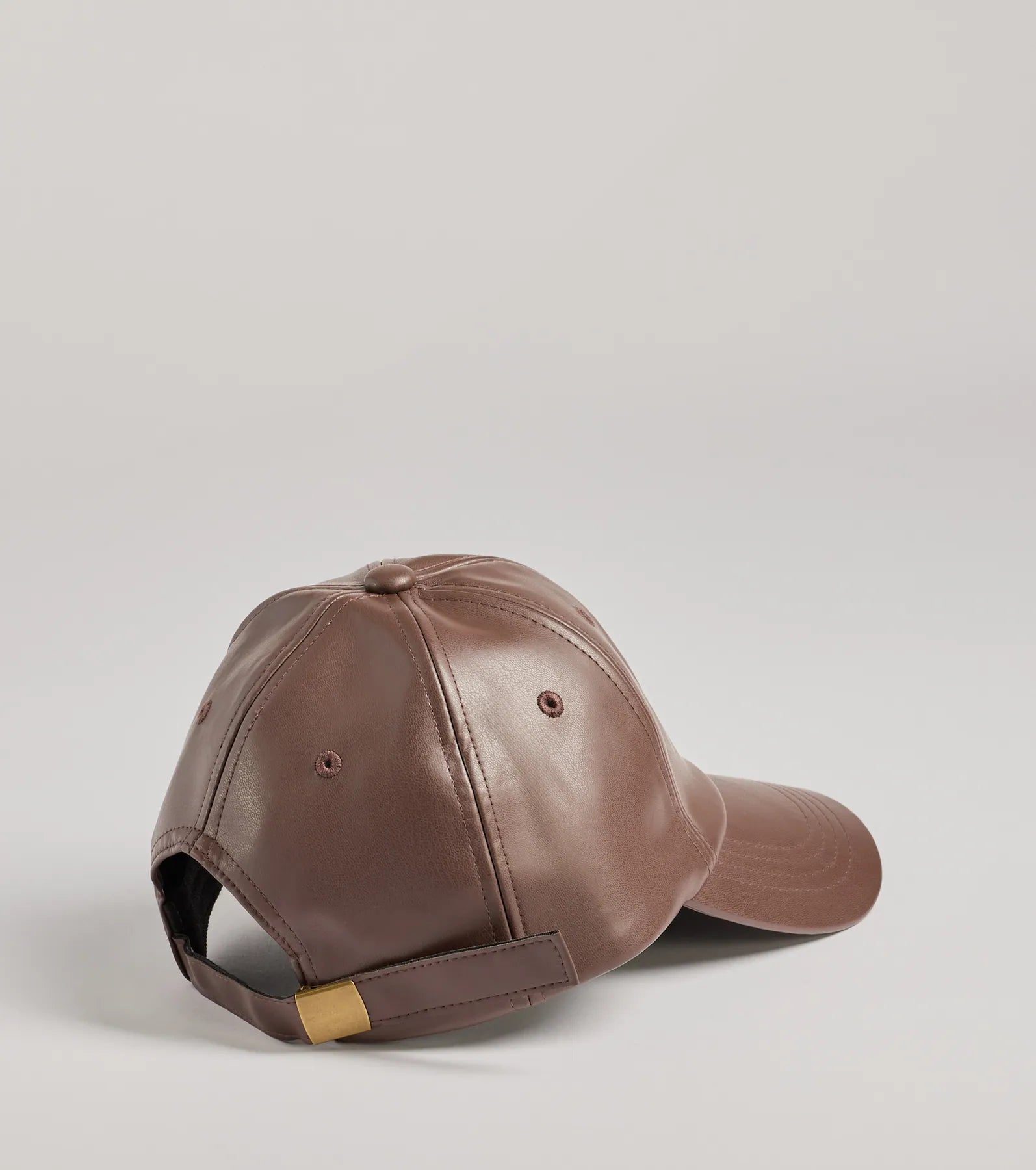 Premium Faux Leather Baseball Cap - Ultimate Chic Style