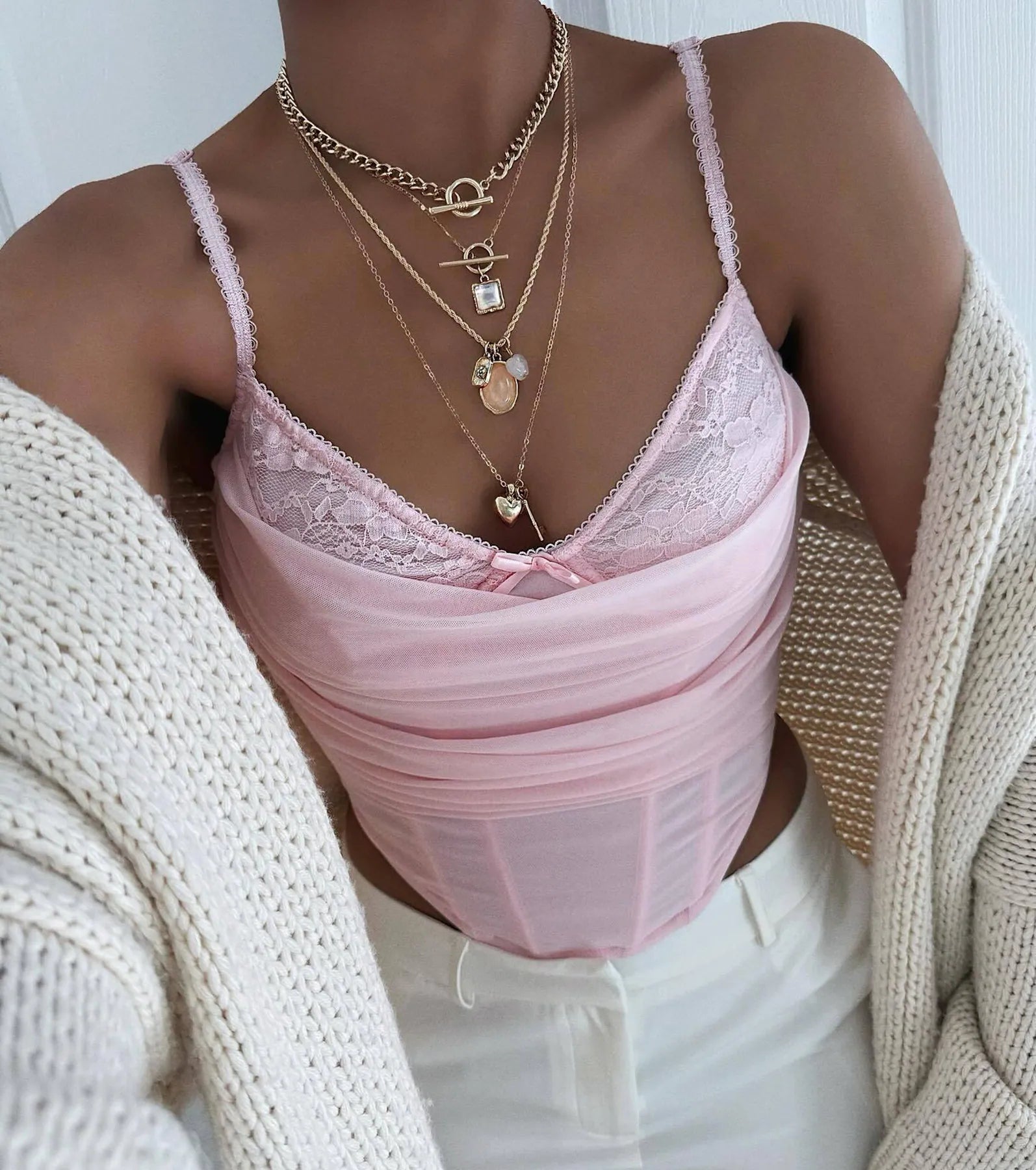 Ultimate Sultry Night-Out Lace Bustier Top