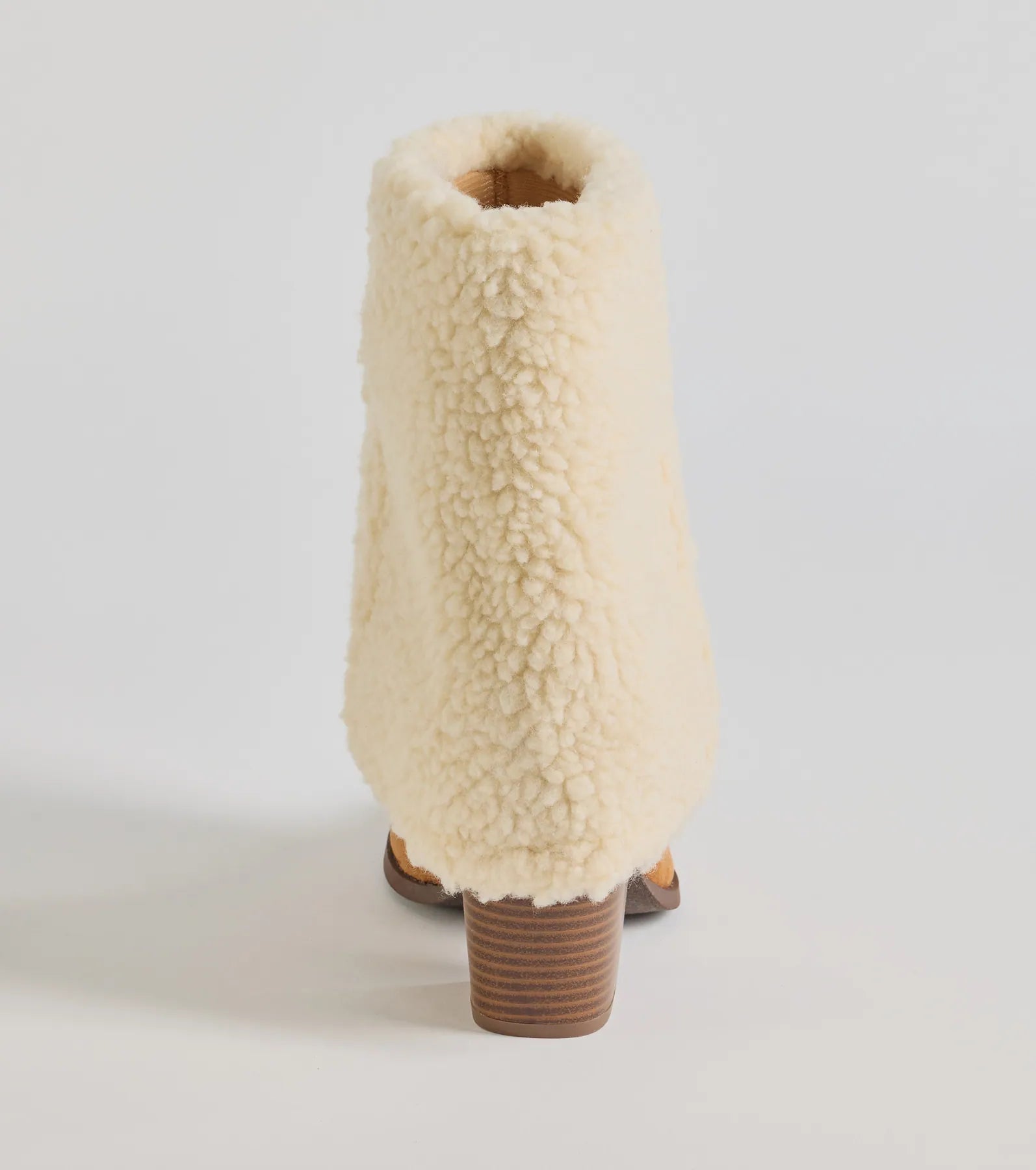 Ultimate Cozy Vibes Faux Sherpa Foldover Booties