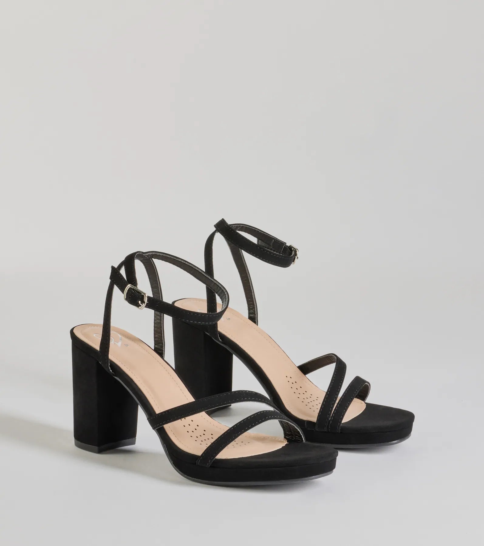 Ultimate Stylish Strappy Platform Heels - Premium Faux Leather