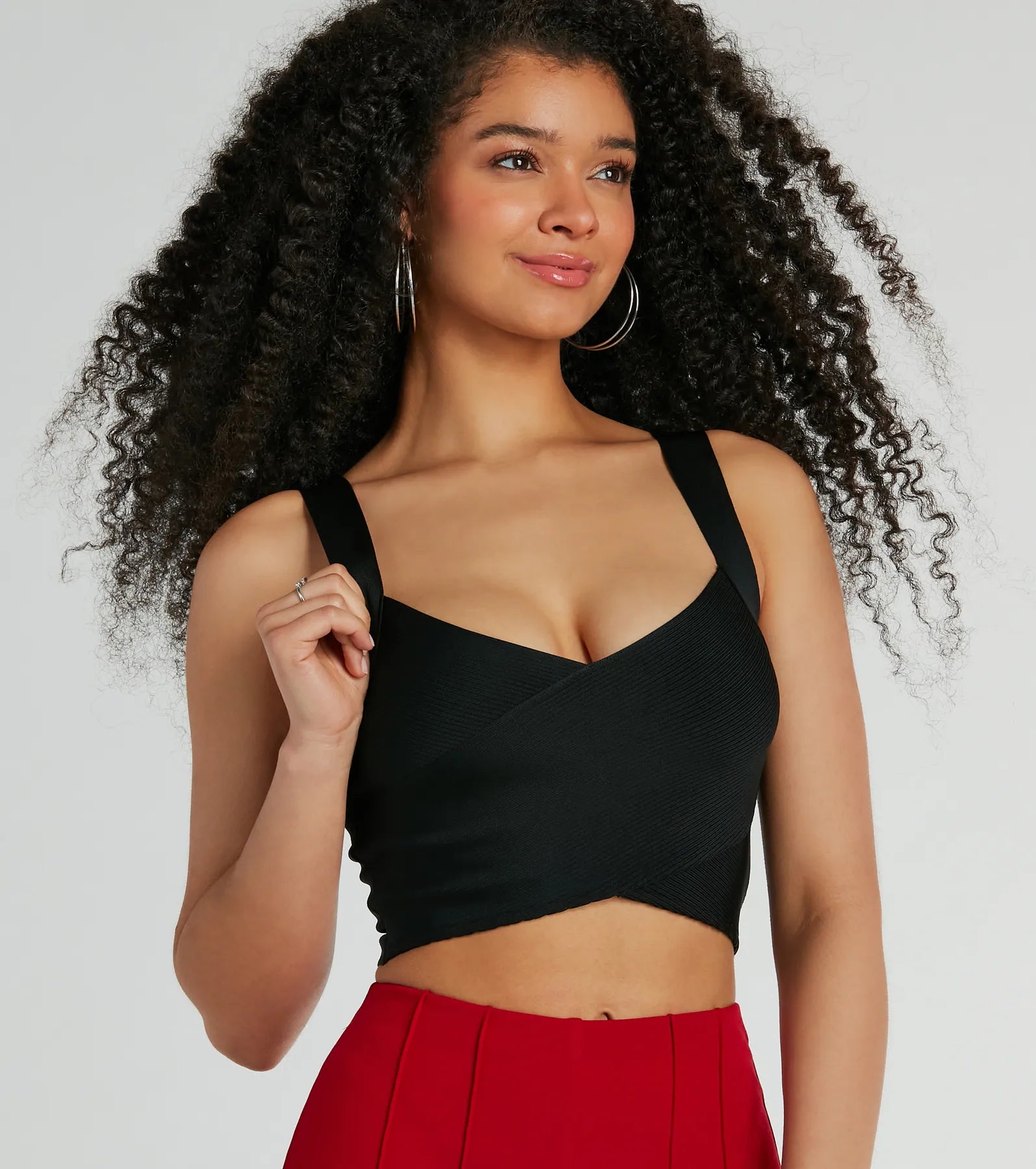 Ultimate Sleeveless Bandage Crop Top - Hot List Edition