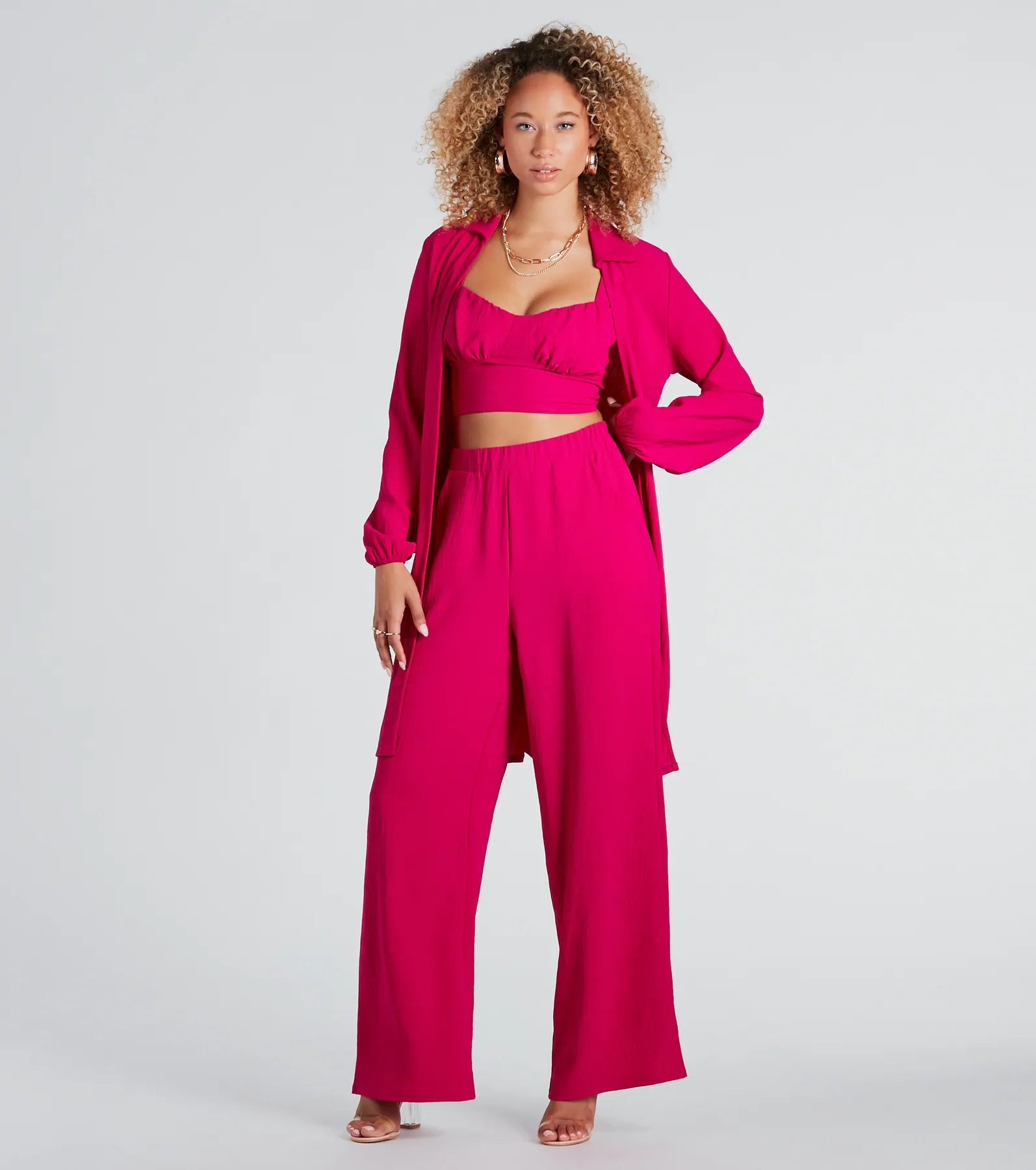 Ultimate Sunny Vibes Premium Wide-Leg Pants