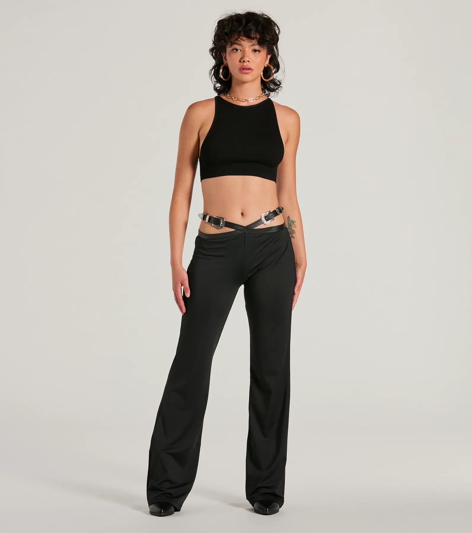 Ultimate Country Chic High-Rise Flare Pants