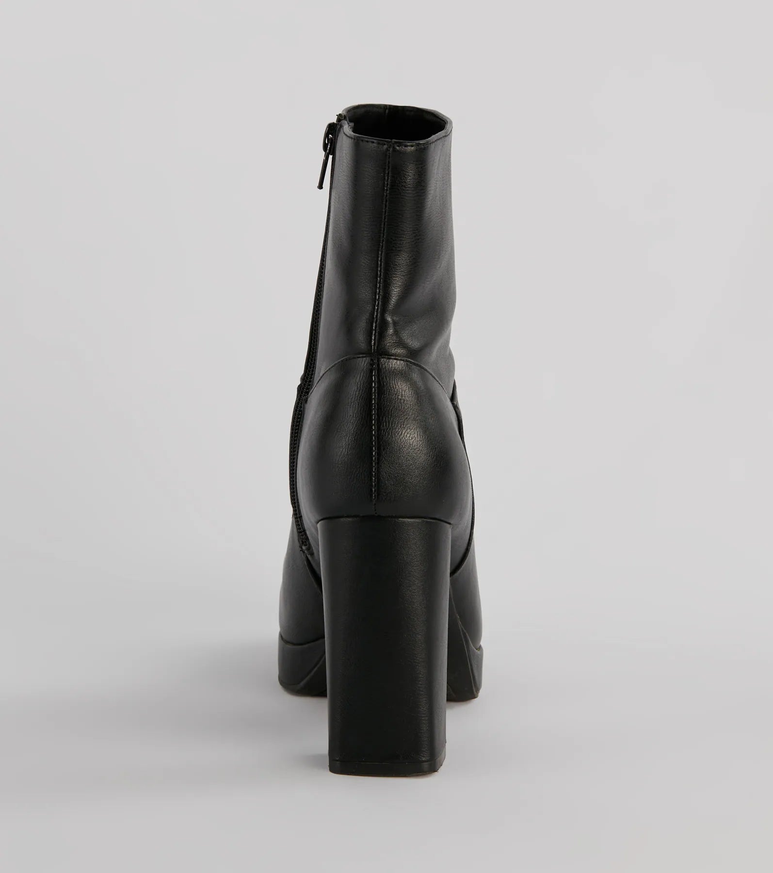 Ultimate Style Faux Leather Platform Boots - Amp Up Your Look