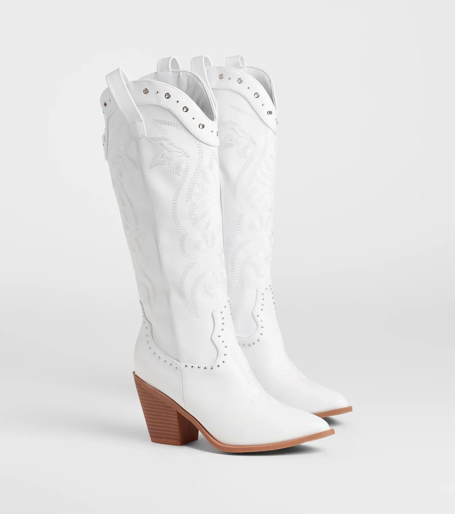 Ultimate Edgy Western Studded Cowboy Boots - Premium Style