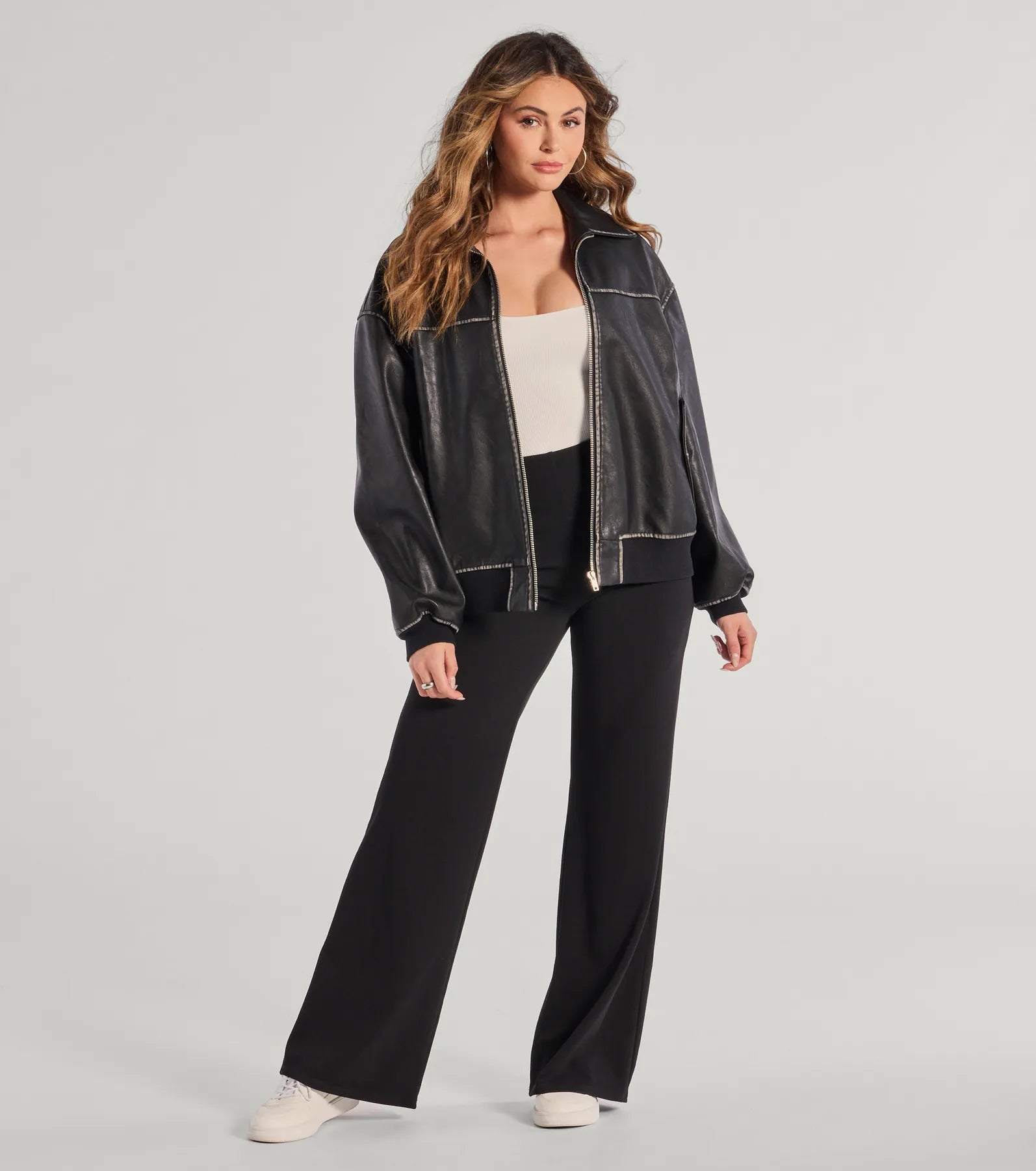 Ultimate Nine To Five Straight-Leg Crepe Trouser Pants