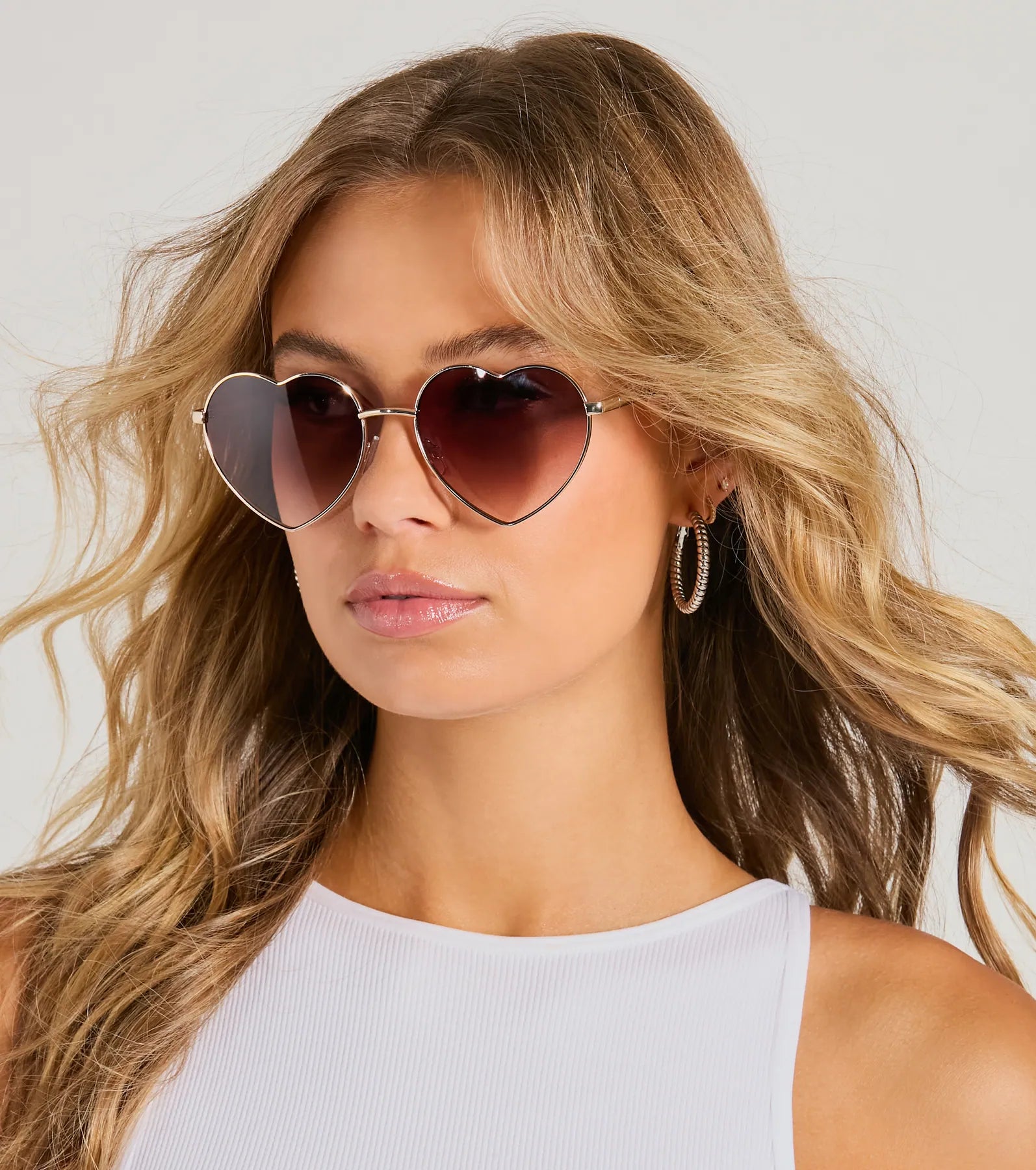 Ultimate Flirty Fling Heart-Shaped Sunglasses - Summer Style Essential