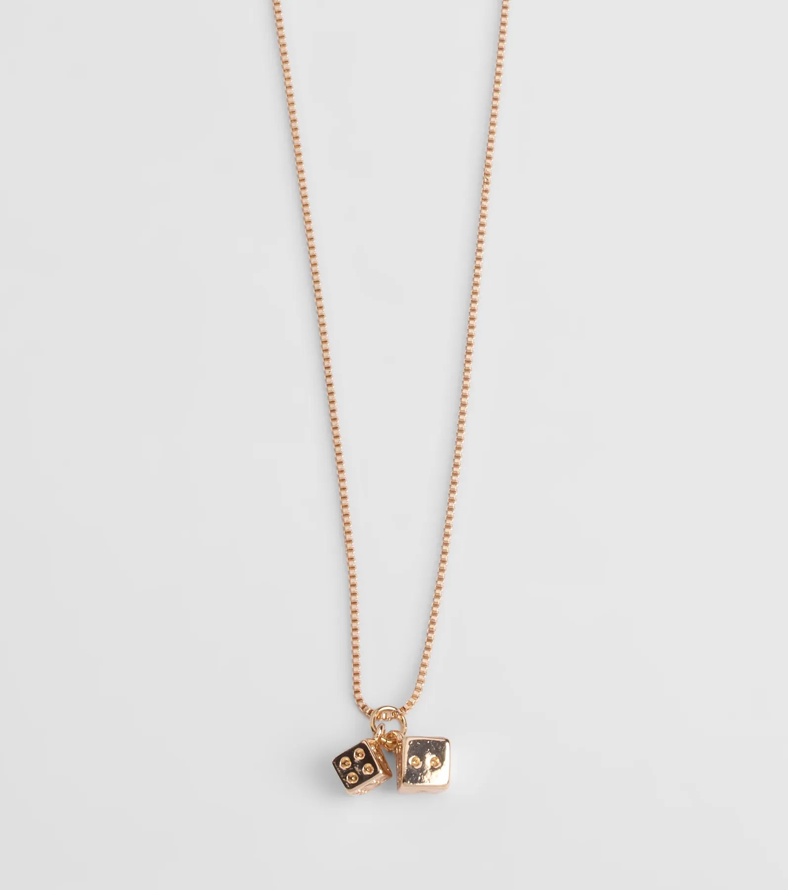 Premium Lucky Dice Charm Necklace - Ultimate Style Statement