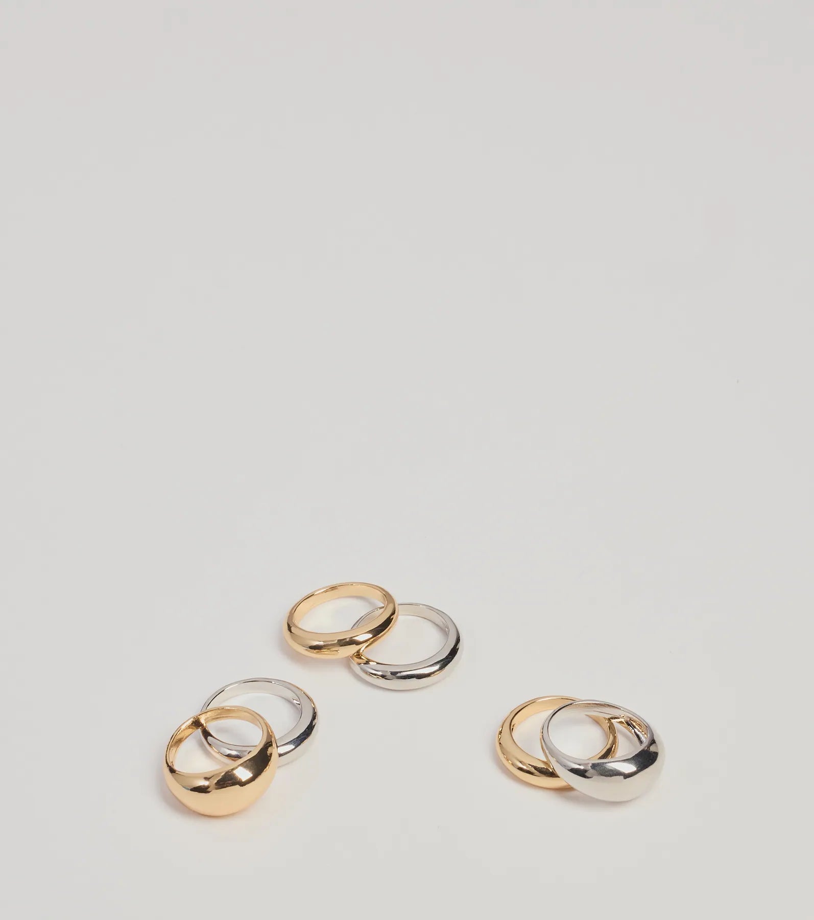 Ultimate Mixed Metals Multi Ring Pack - Casual Chic Style