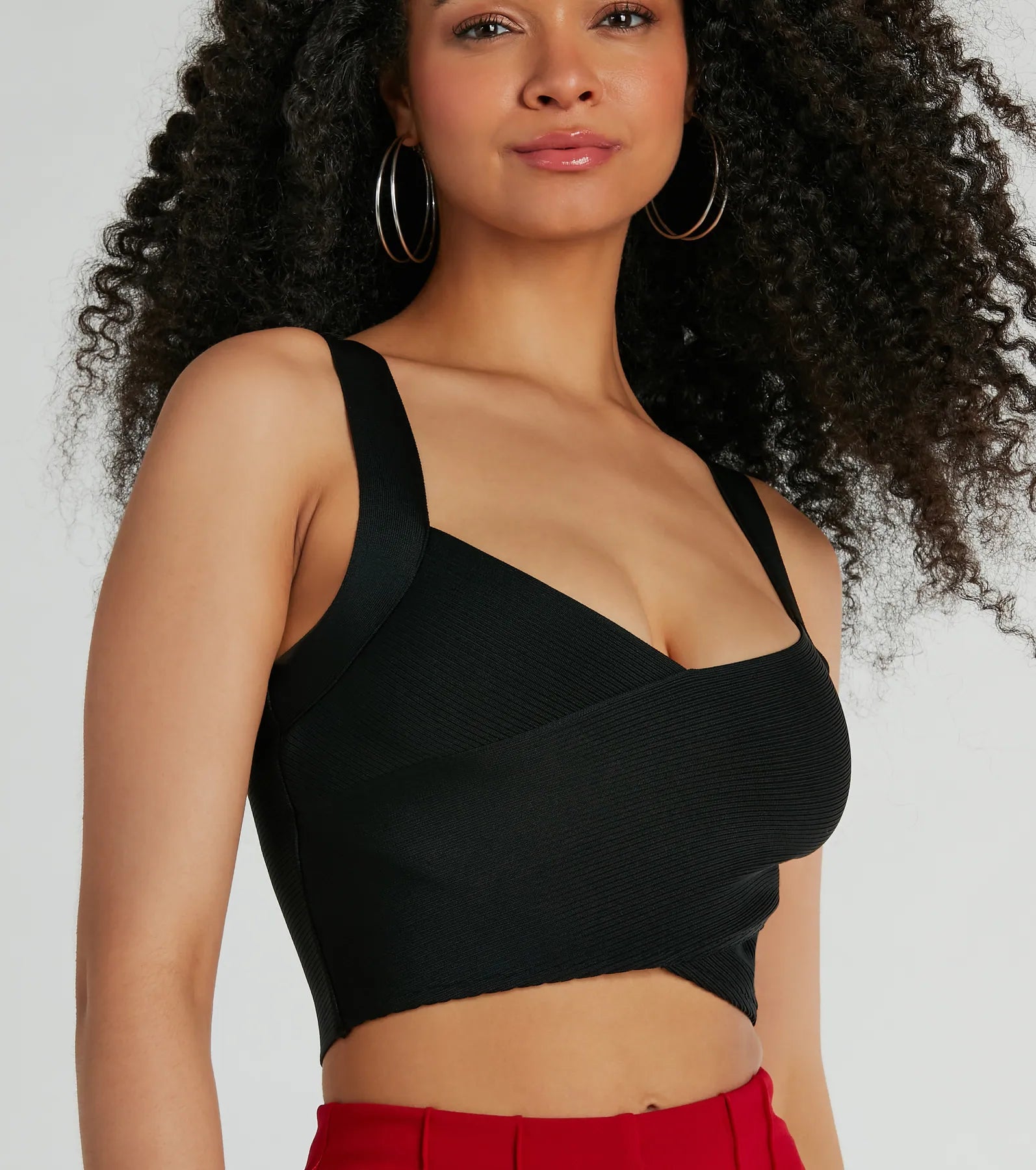 Ultimate Sleeveless Bandage Crop Top - Hot List Edition