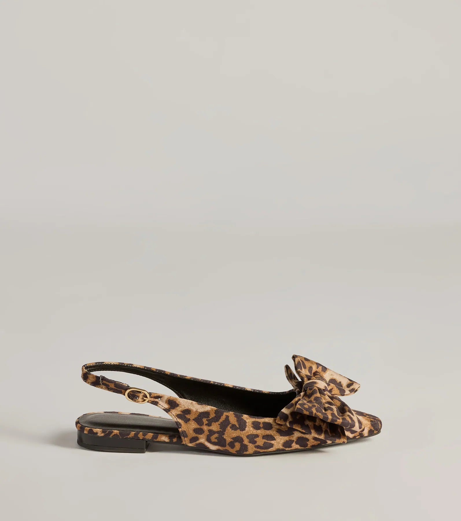 Ultimate Spotted Allure Leopard Print Bow Flats - Trendy & Chic