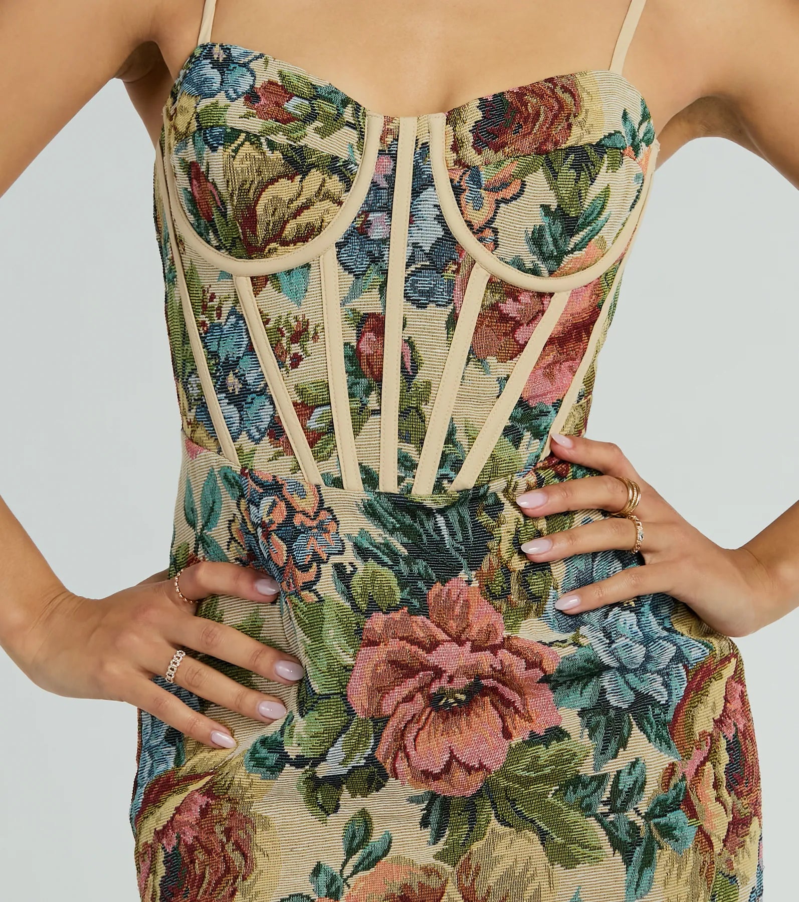 Ultimate Floral Corset Mini Dress - Chic & Sexy Fit