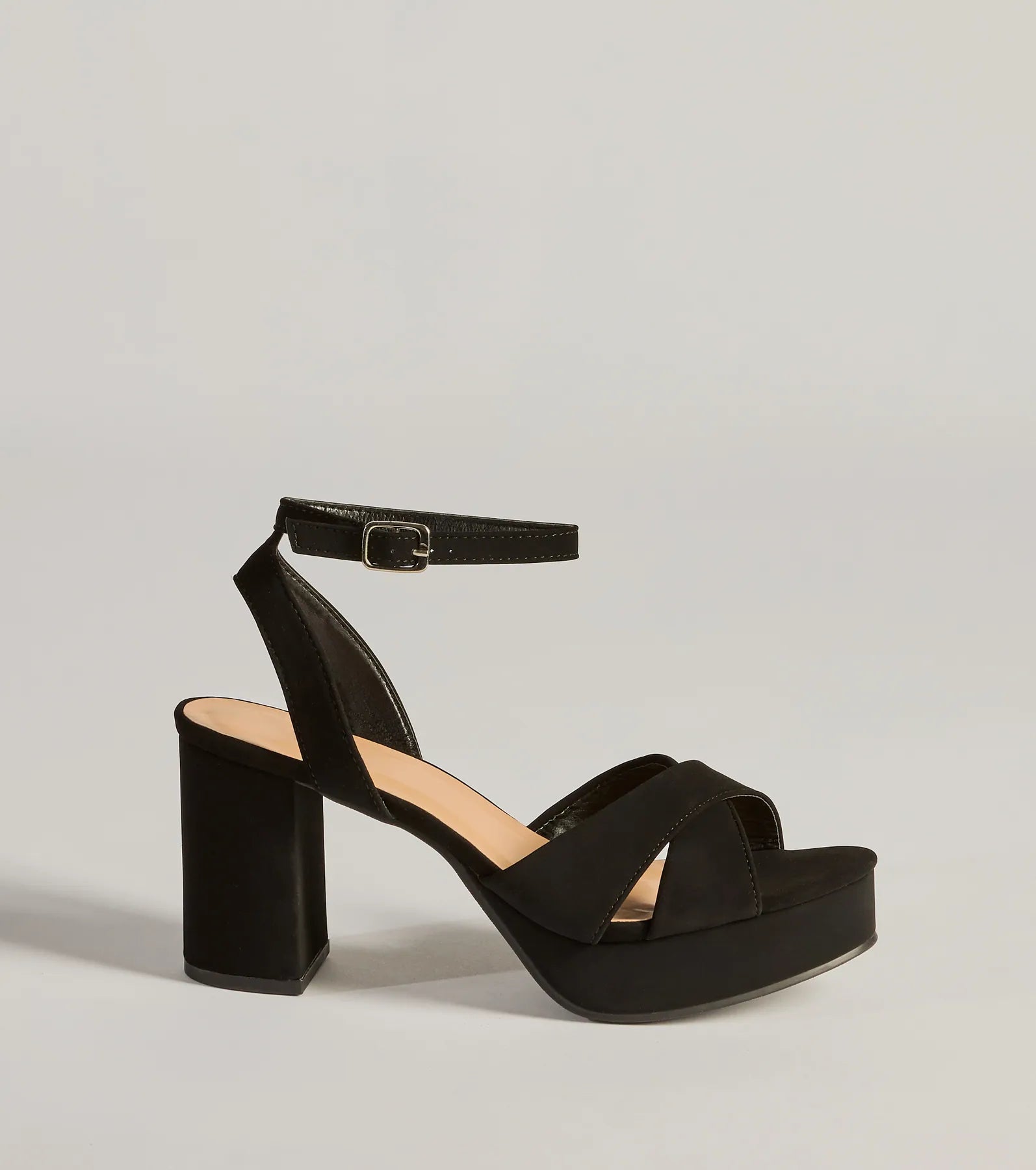 Ultimate Stunner Criss-Cross Platform Heels - Elevate Your Style