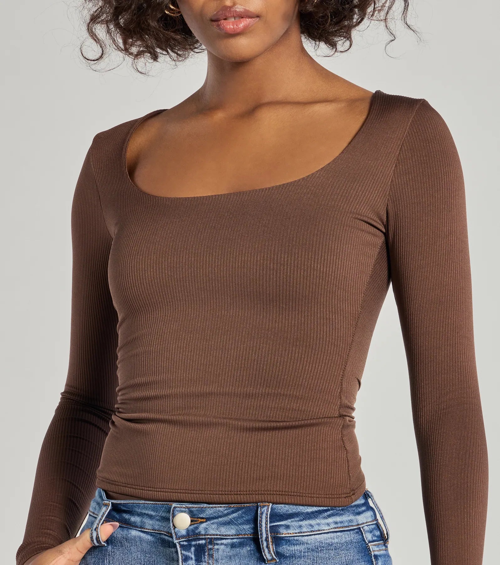 Premium Smooth Knit Long Sleeve Top - Ultimate Wardrobe Essential