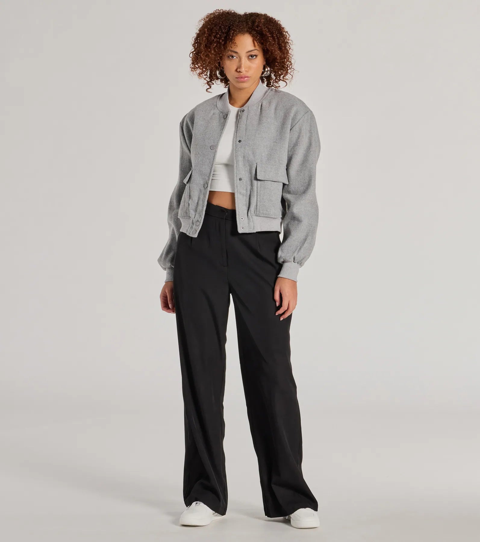 Premium High-Rise Wide-Leg Trousers for Effortless Chic