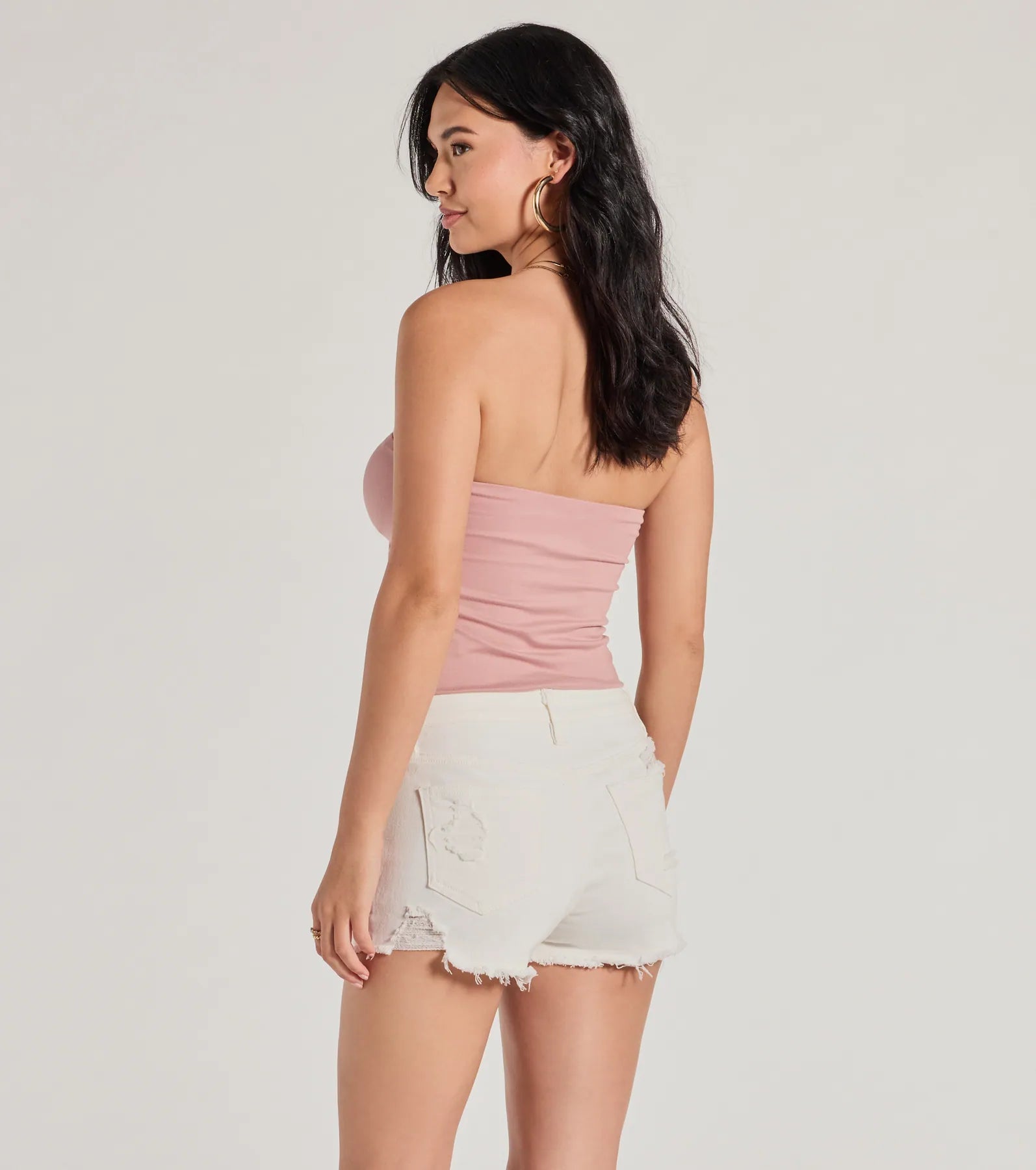 Ultimate Strapless Sweetheart Crop Top - Hit The City