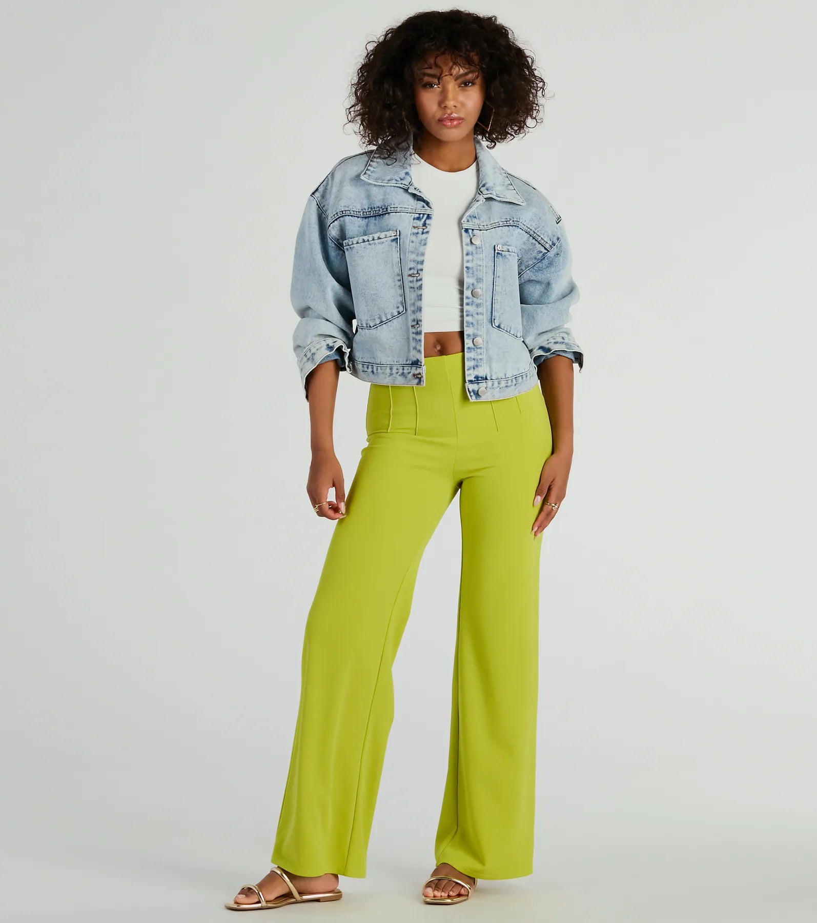 Ultimate Nine To Five Straight-Leg Crepe Trouser Pants