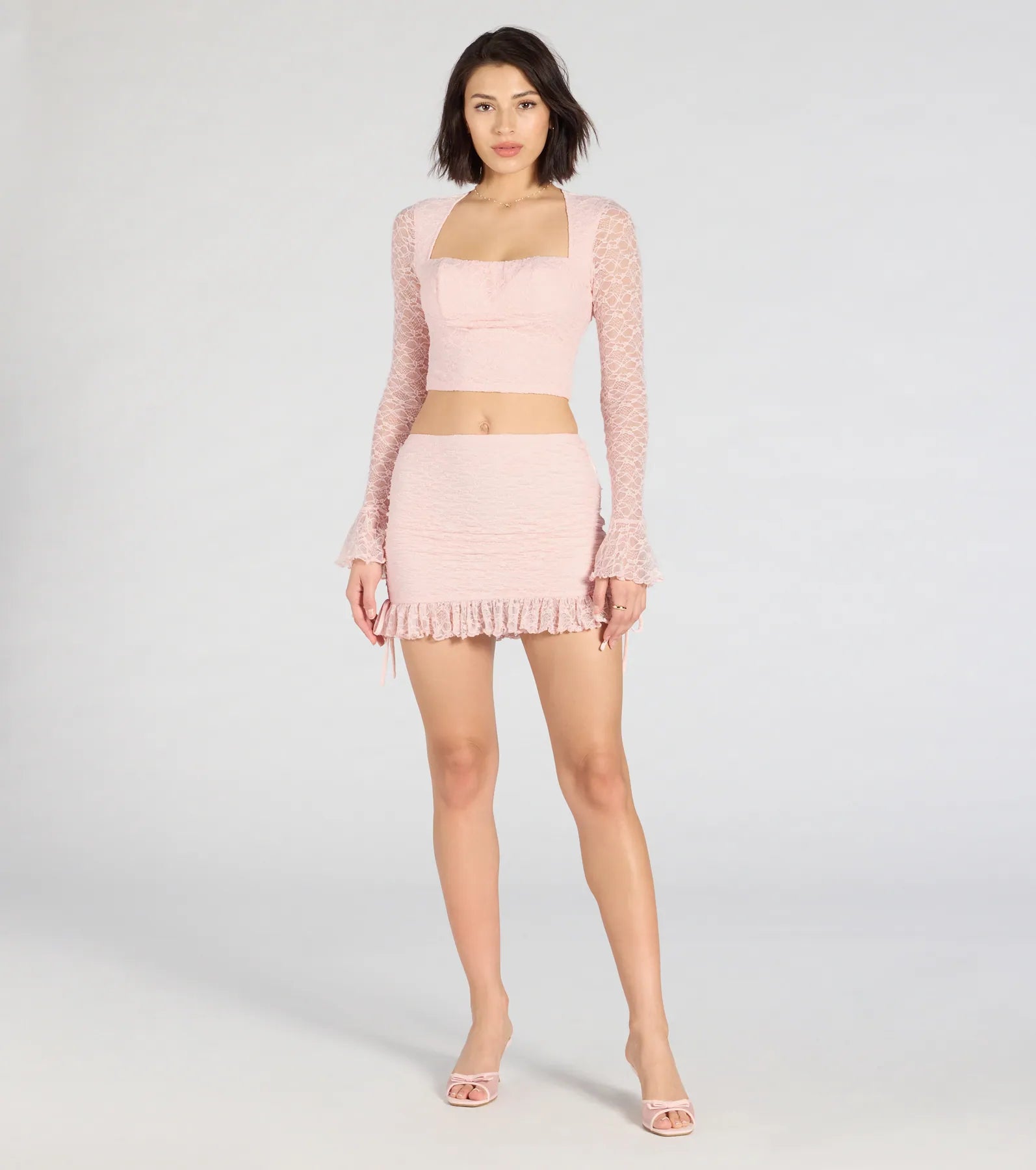 Ultimate Lace High-Rise Mini Skirt - Perfect Match Collection