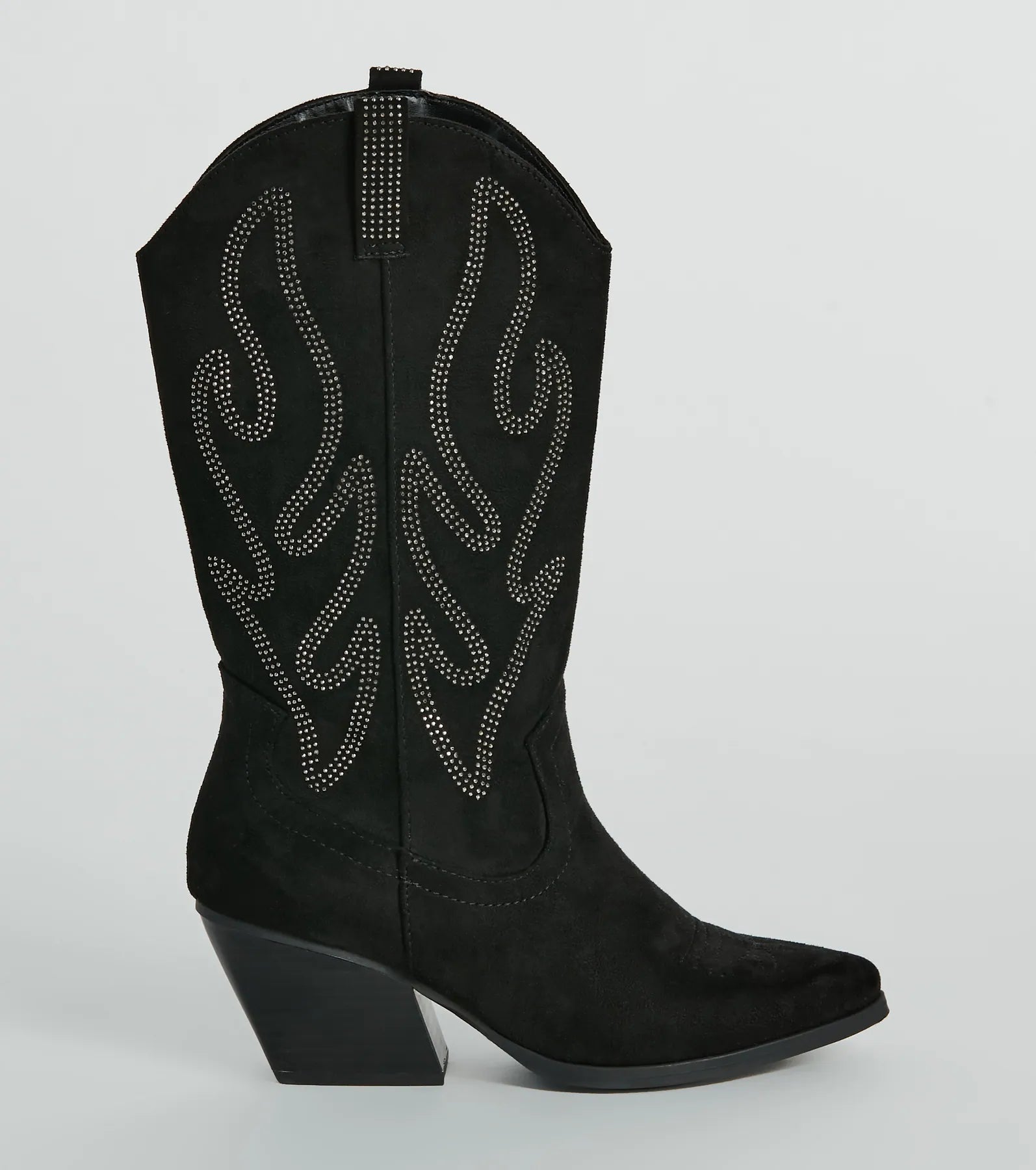 Premium Rhinestone Western Boots - Country Chic Style