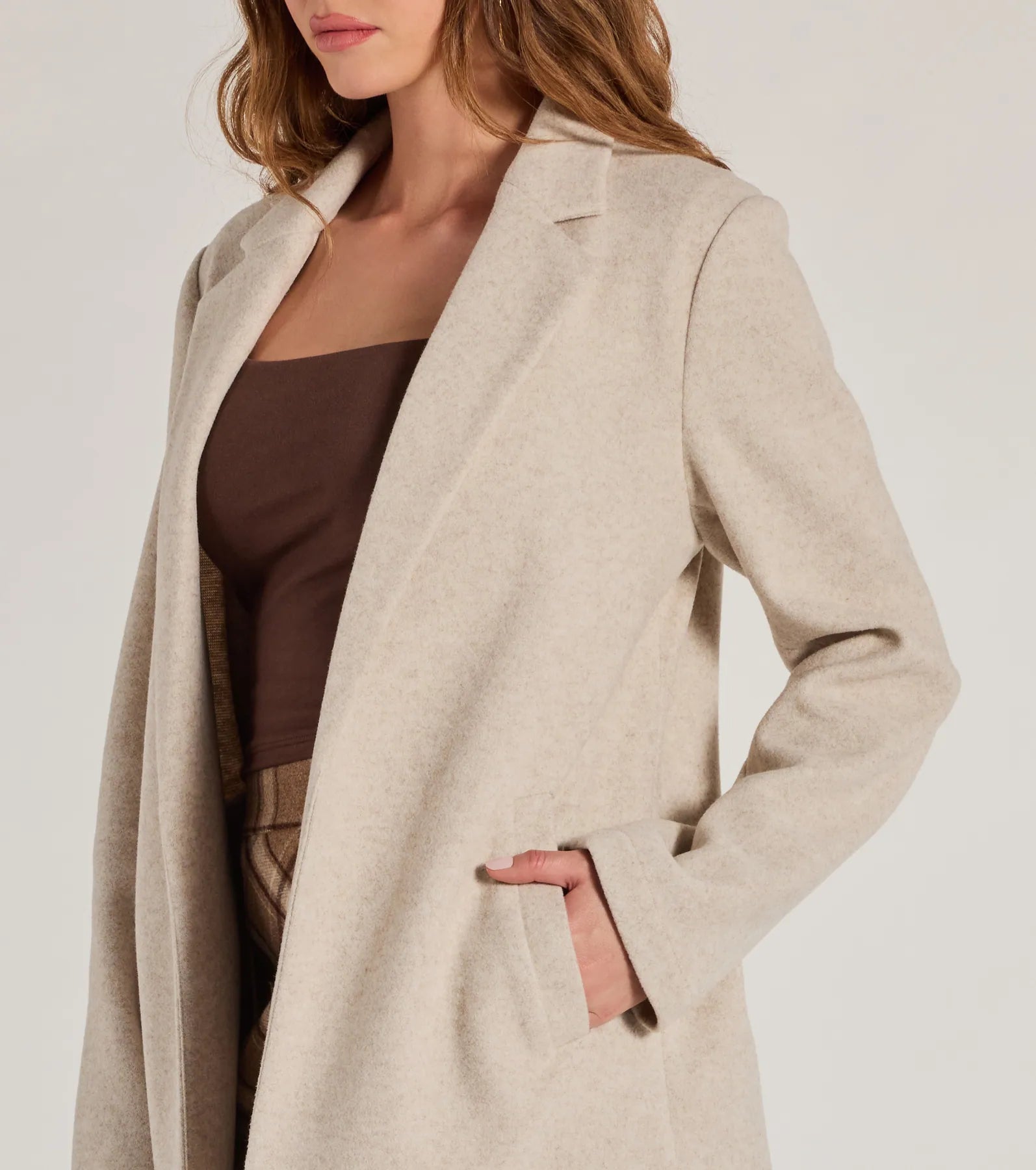 Premium Faux Wool Trench Coat - Ultimate Fall & Winter Style