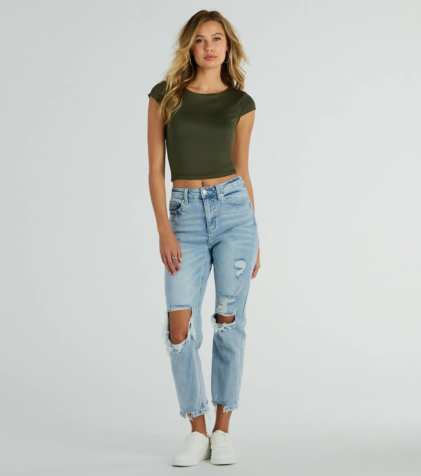 Ultimate Open-Back Crop Top - Steal the Spotlight