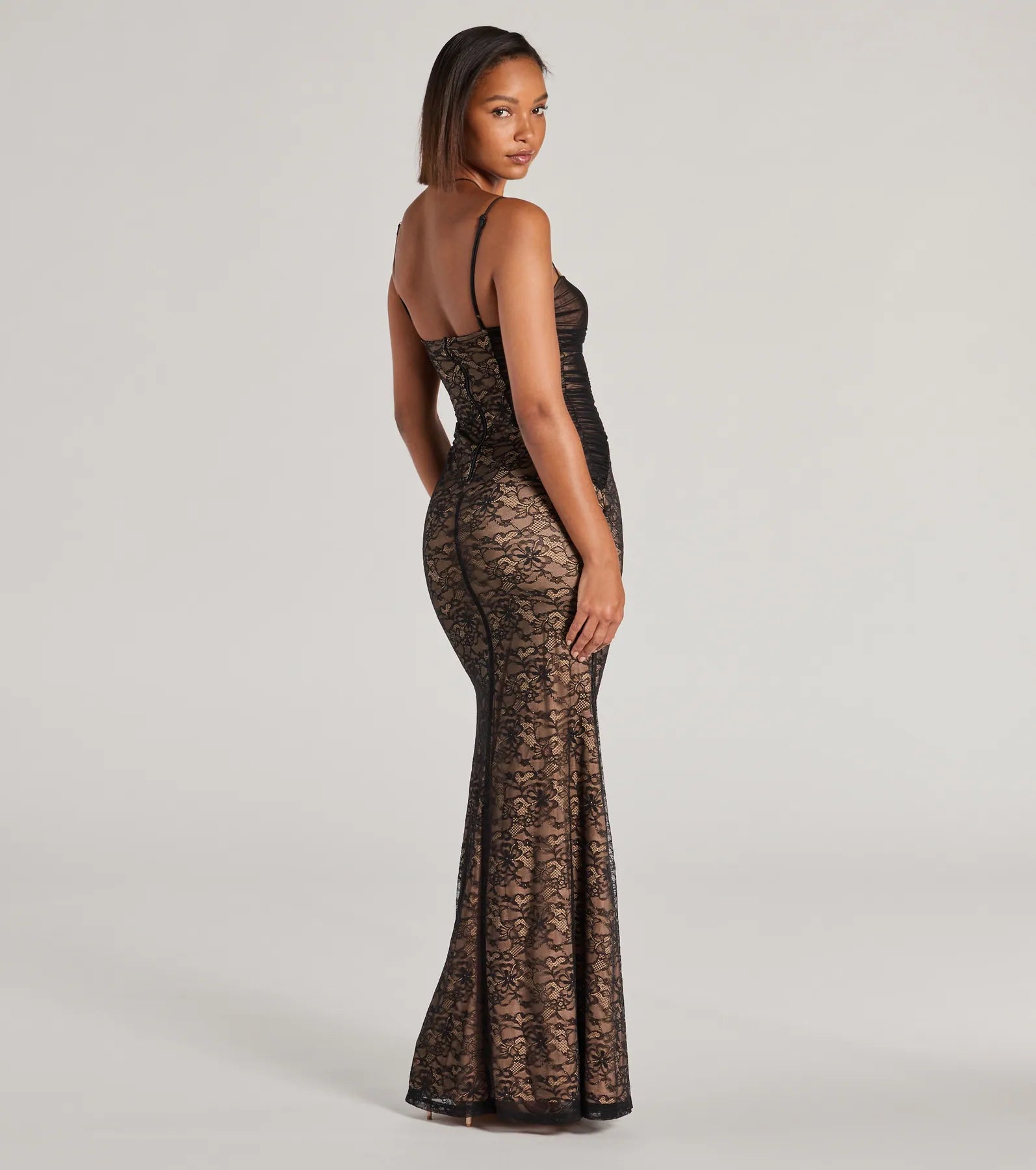 Ultimate Meg Sweetheart Mermaid Lace Formal Dress