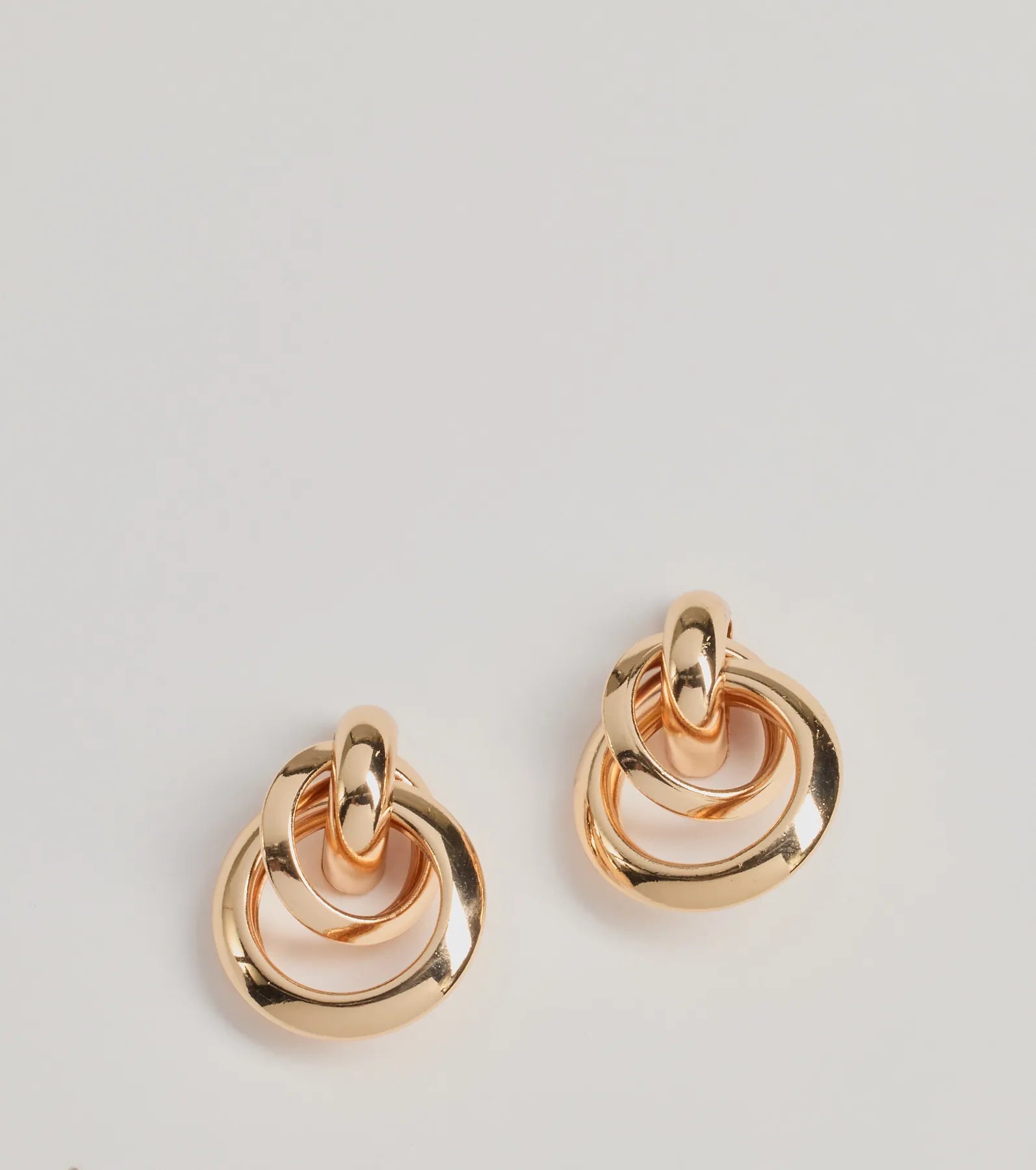 Premium Mini Doorknocker Hoop Earrings - Timeless Elegance