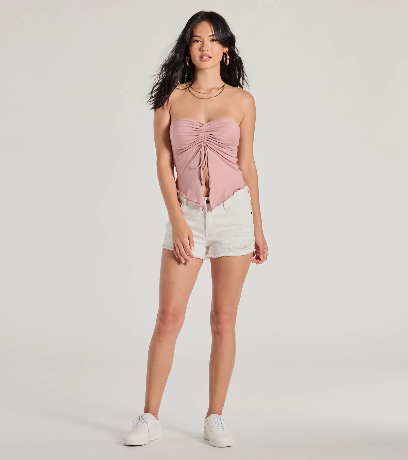 Ultimate Strapless Sweetheart Crop Top - Hit The City