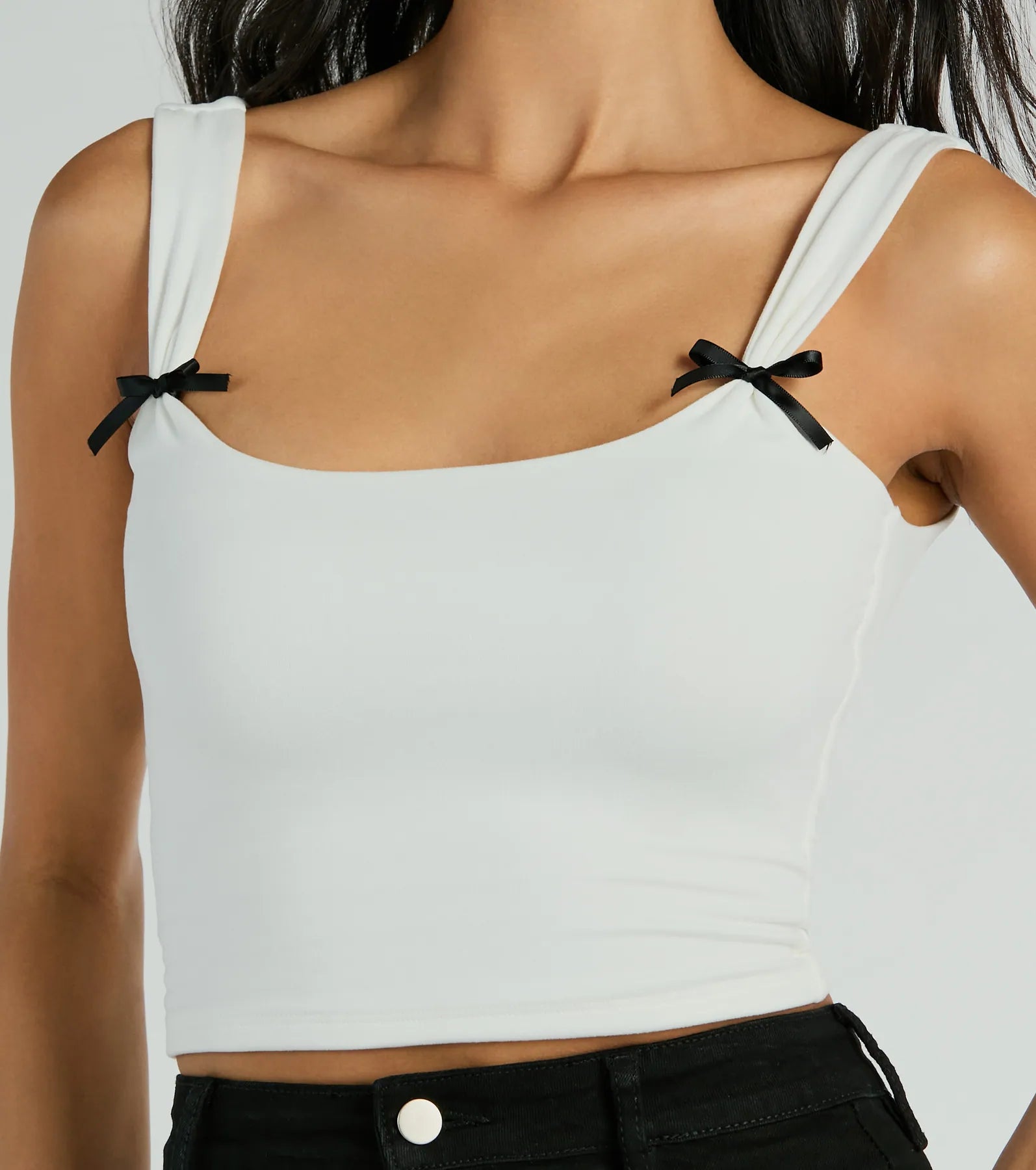 Ultimate Chic Bow Crop Top