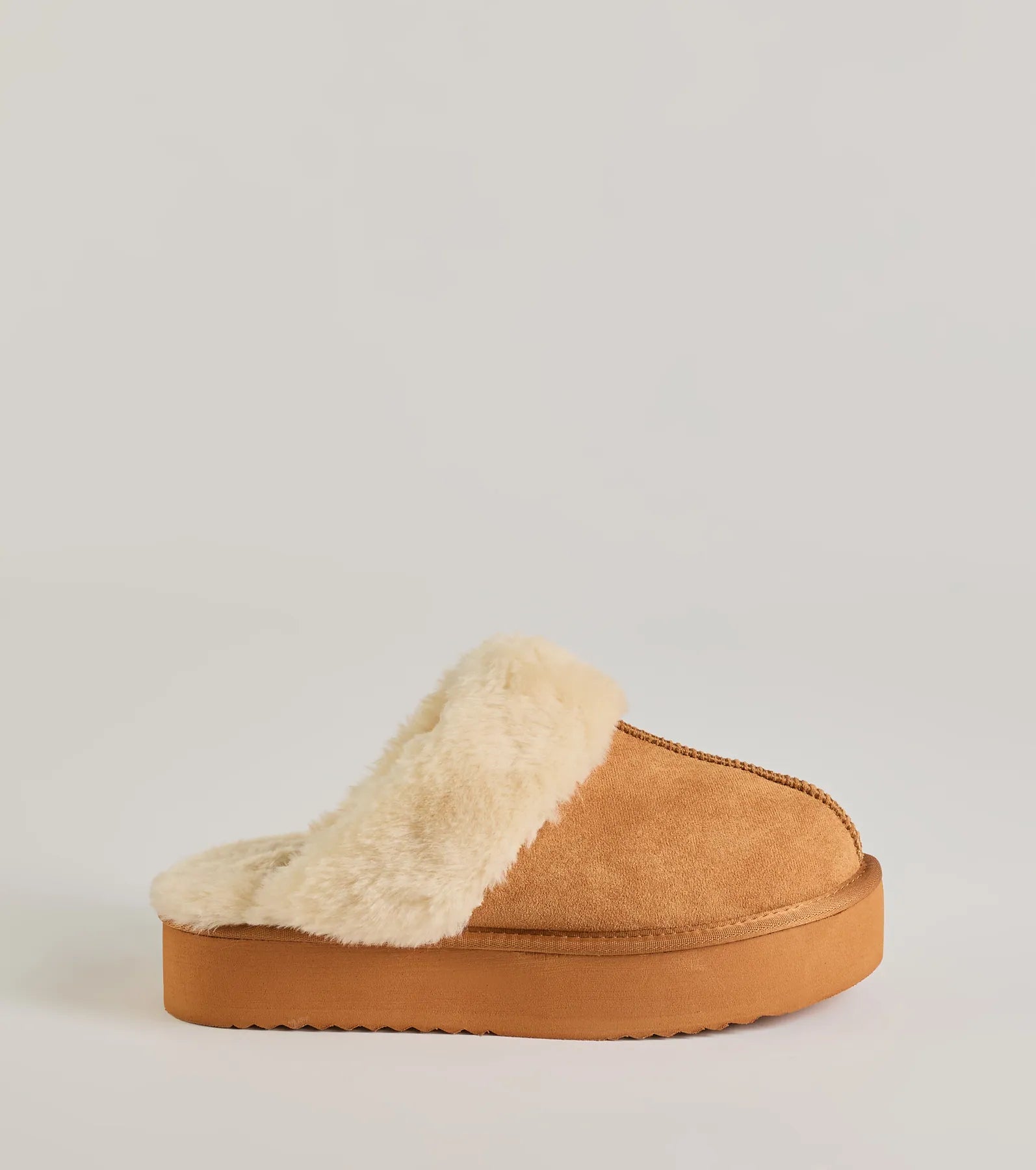 Ultimate Cozy Luxe Faux Sherpa Lined Platform Shoes