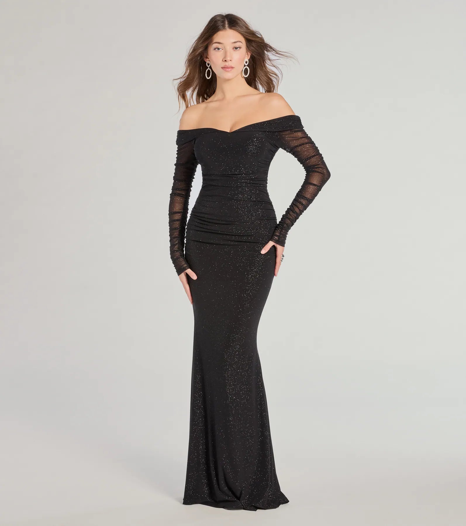 Victoria Ultimate Glitter Mermaid Evening Gown