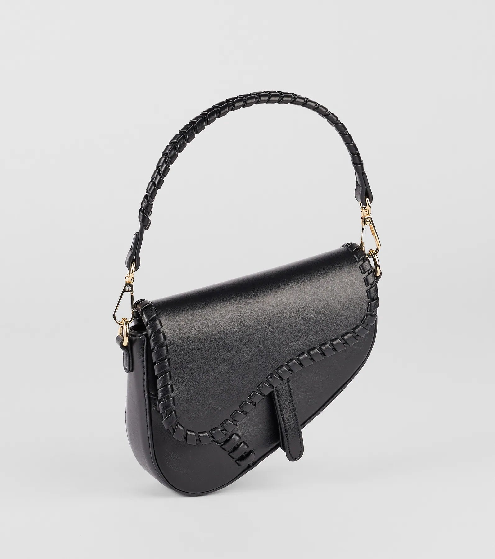 Ultimate Chic Crossbody Saddle Bag - Let's Go Out