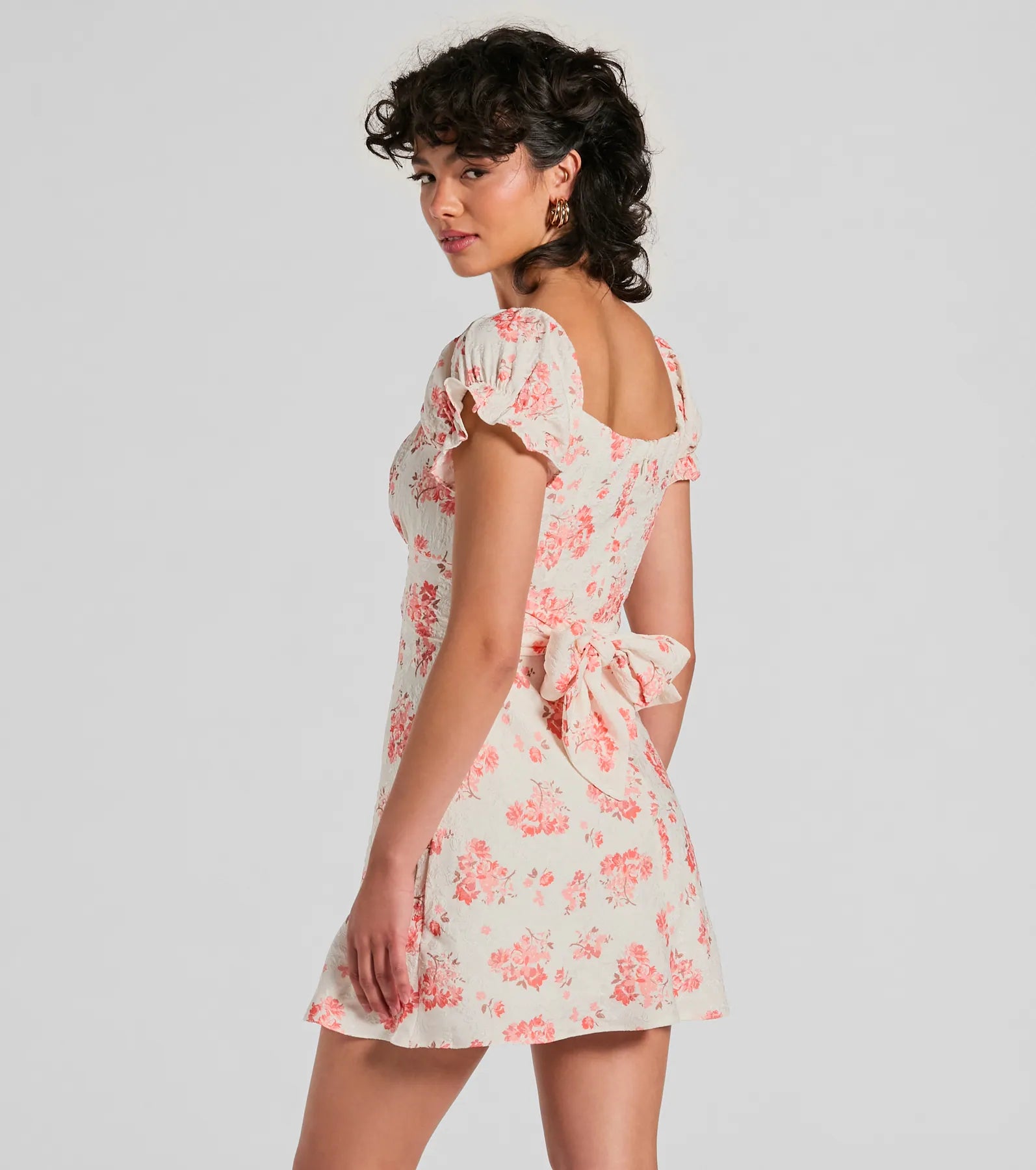 Ultimate Summer Floral Puff Sleeve Dress - Chic & Whimsical