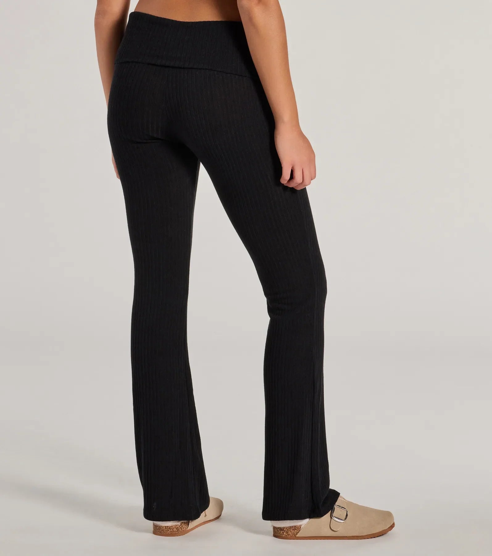 Ultimate Casual Knit Flare Pants - Premium Comfort & Style