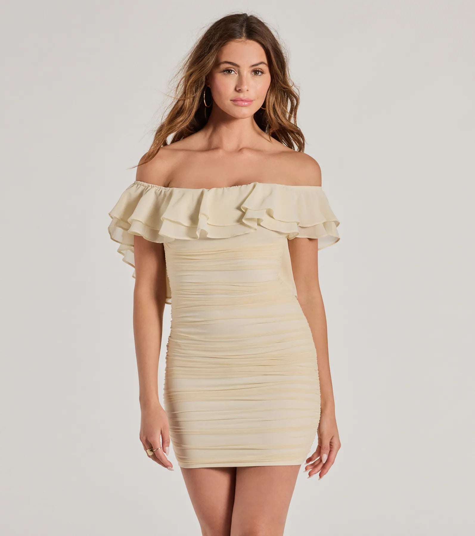 Ultimate Allure Off-The-Shoulder Bodycon Dress