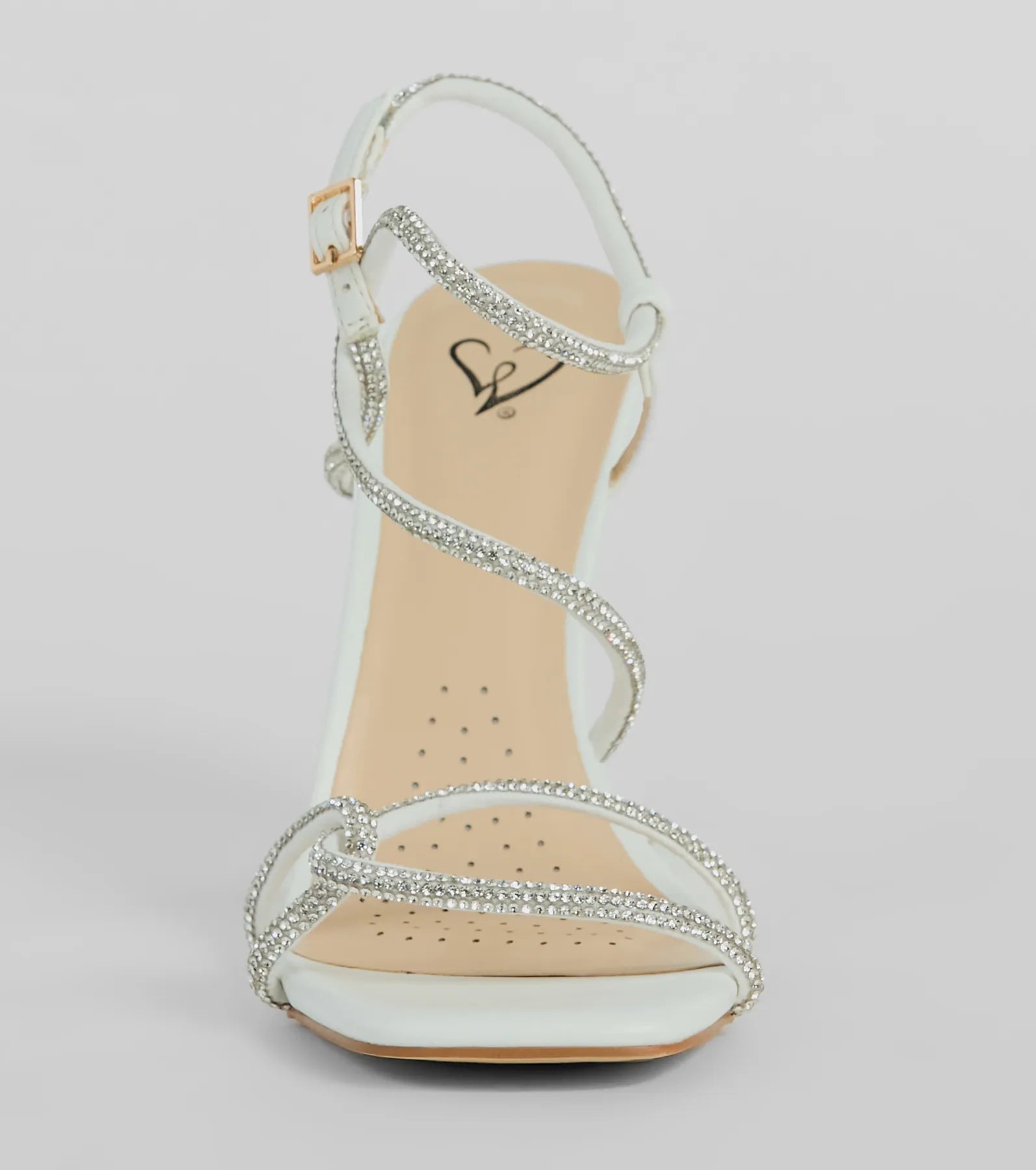 Premium Bold Luxe Rhinestone Strappy Heels - Ultimate Elegance for Formal Occasions