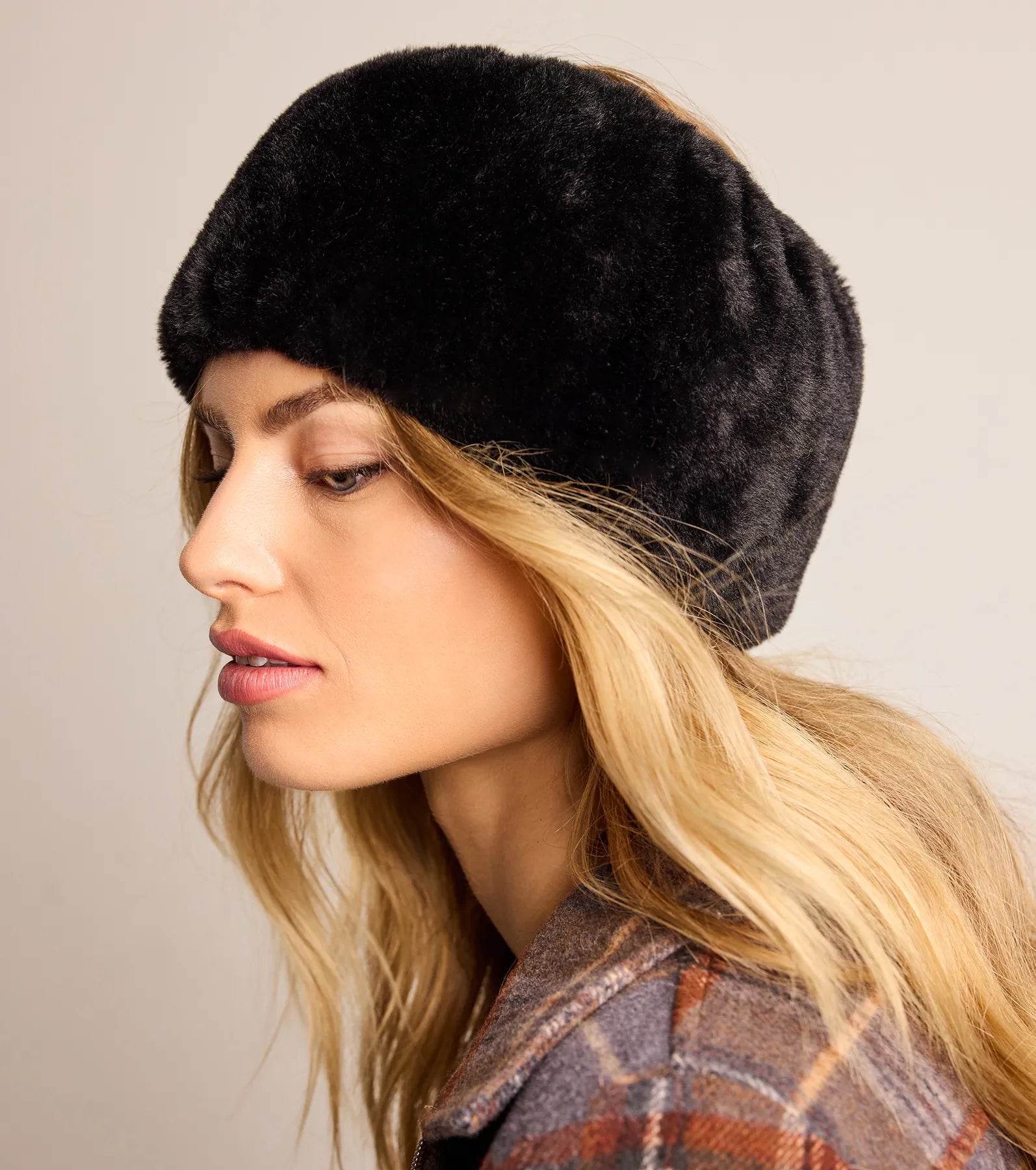 Ultimate Cozy Impression Faux Fur Head Wrap - Premium Winter Style